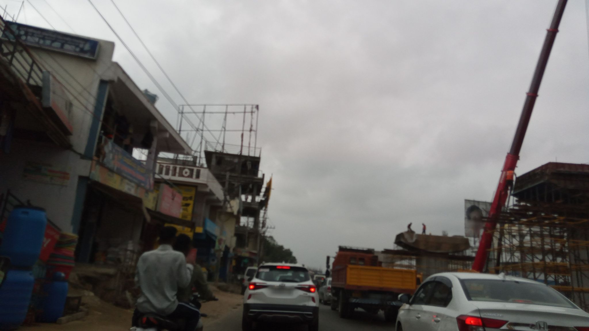 Street view of Kumbalgod