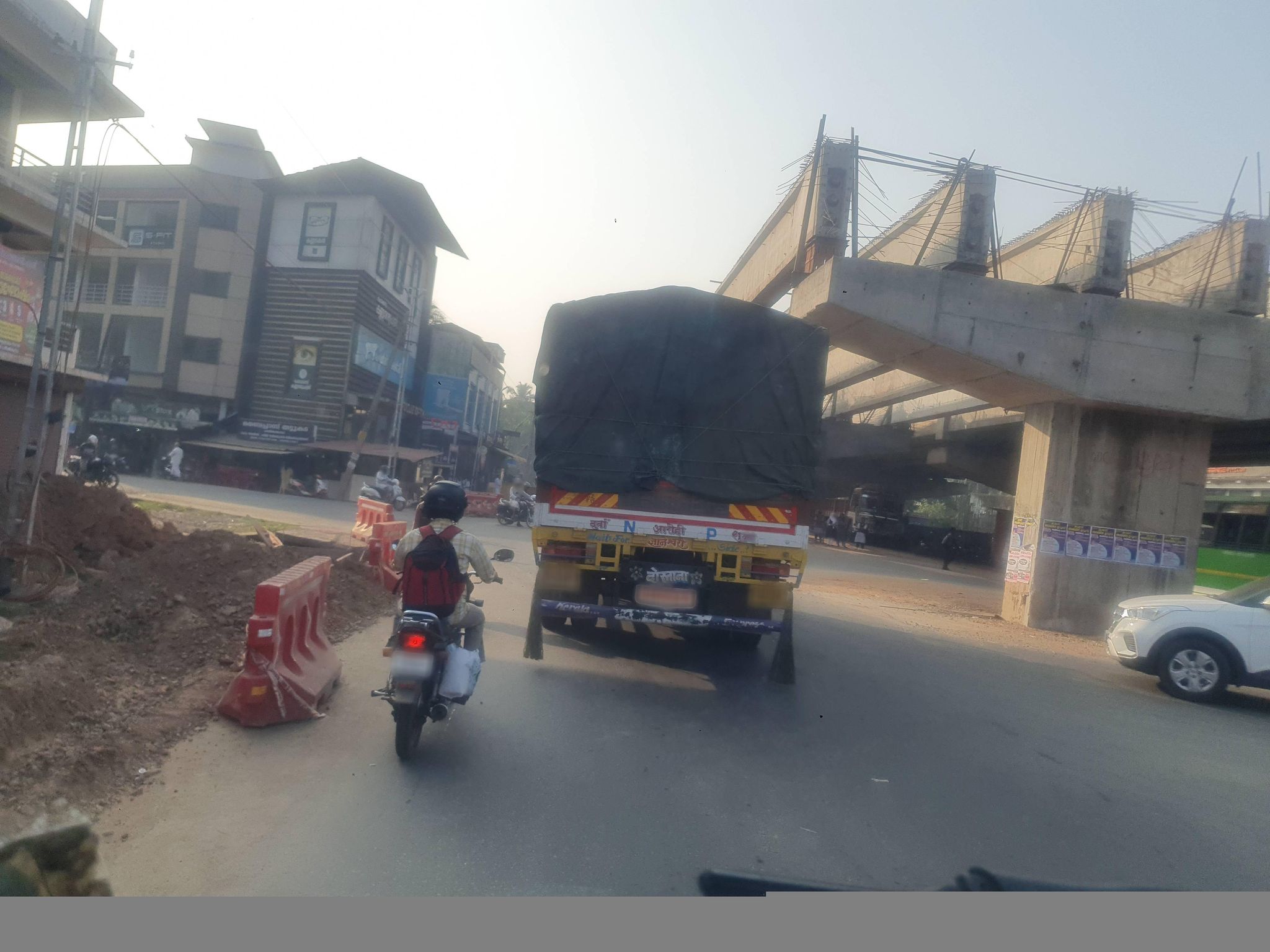 Street view of Pantheeramkavu