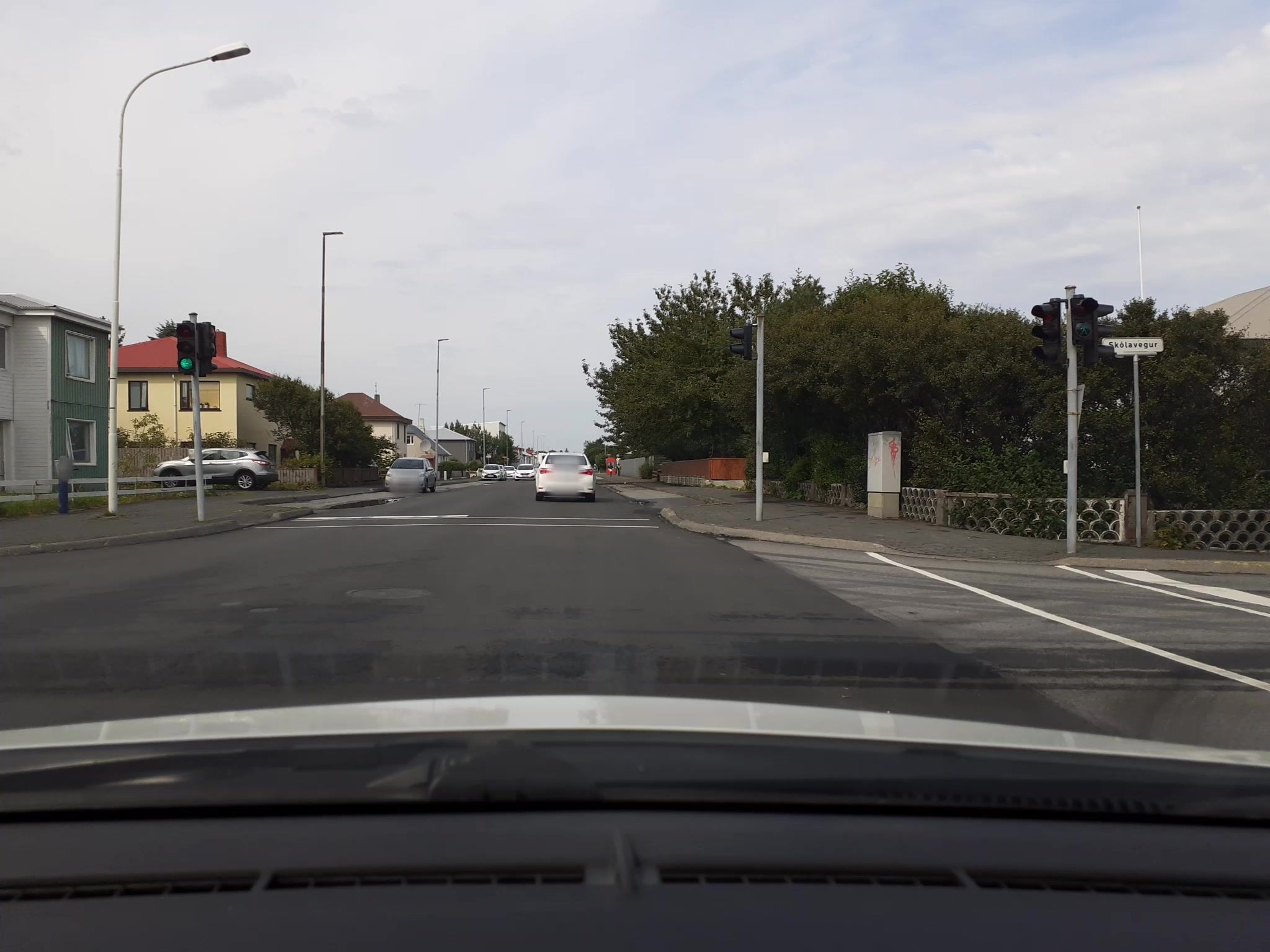 Street view of Reykjanesbær