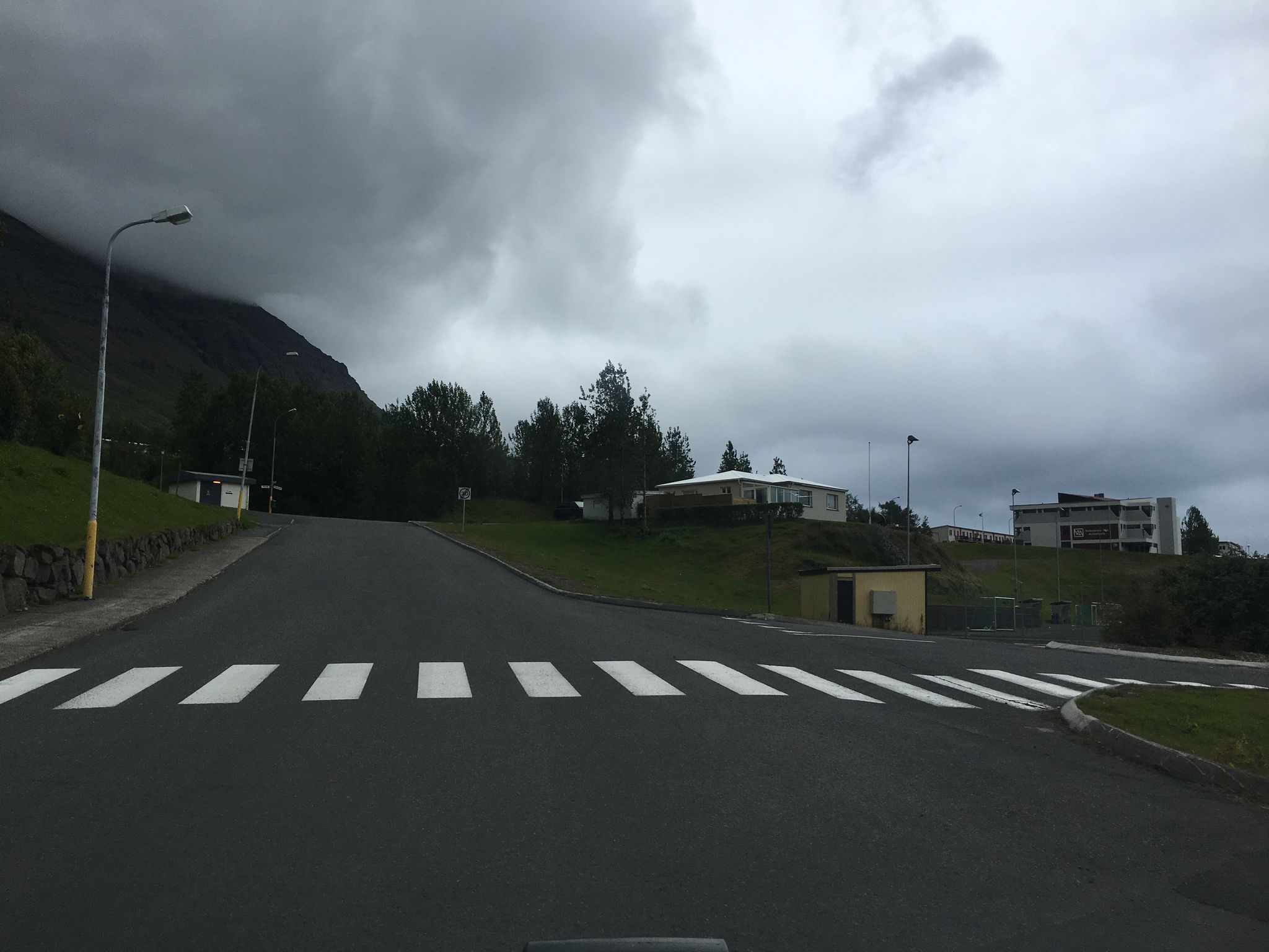 Street view of Neskaupstaður