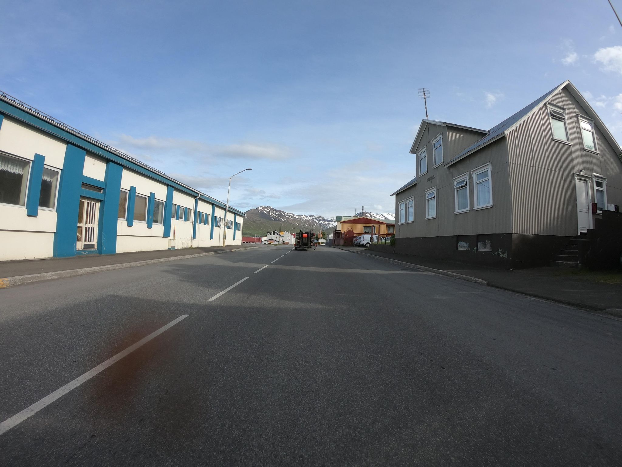 Street view of Dalvík