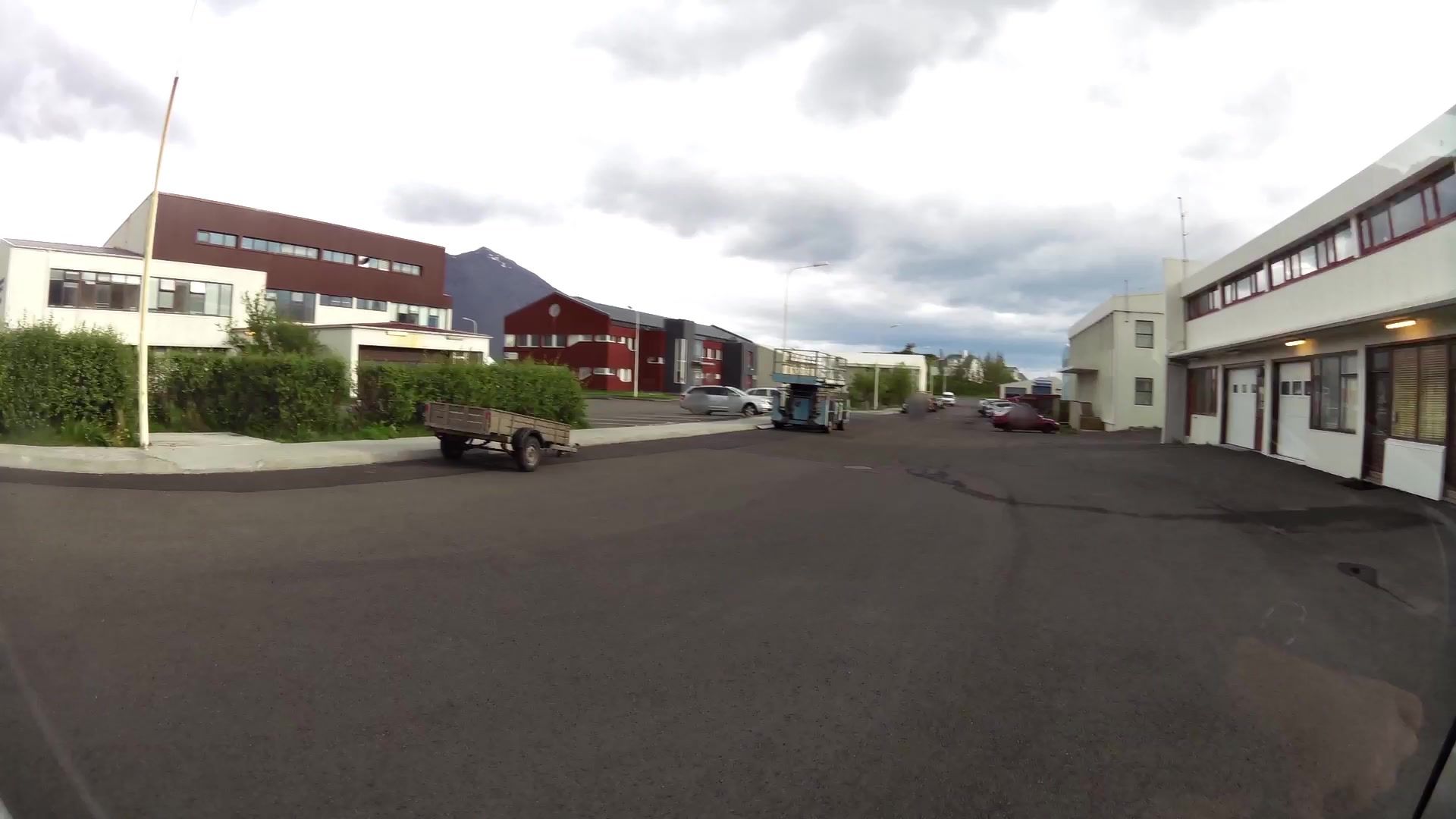 Street view of Borgarnes
