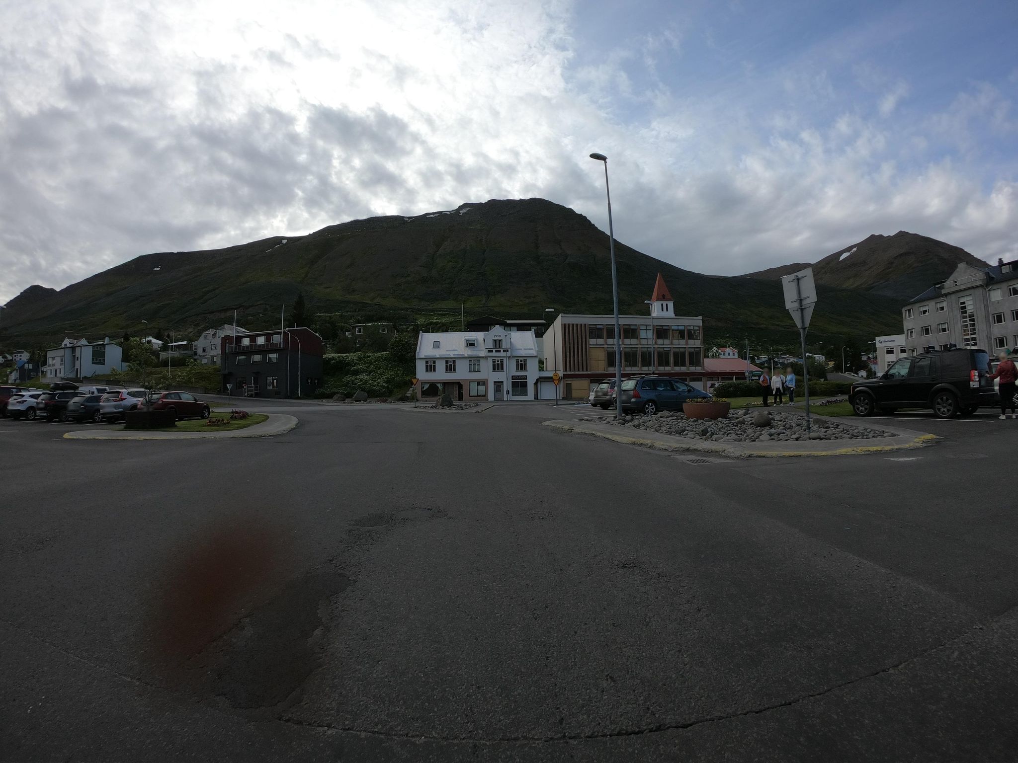 Street view of Siglufjörður