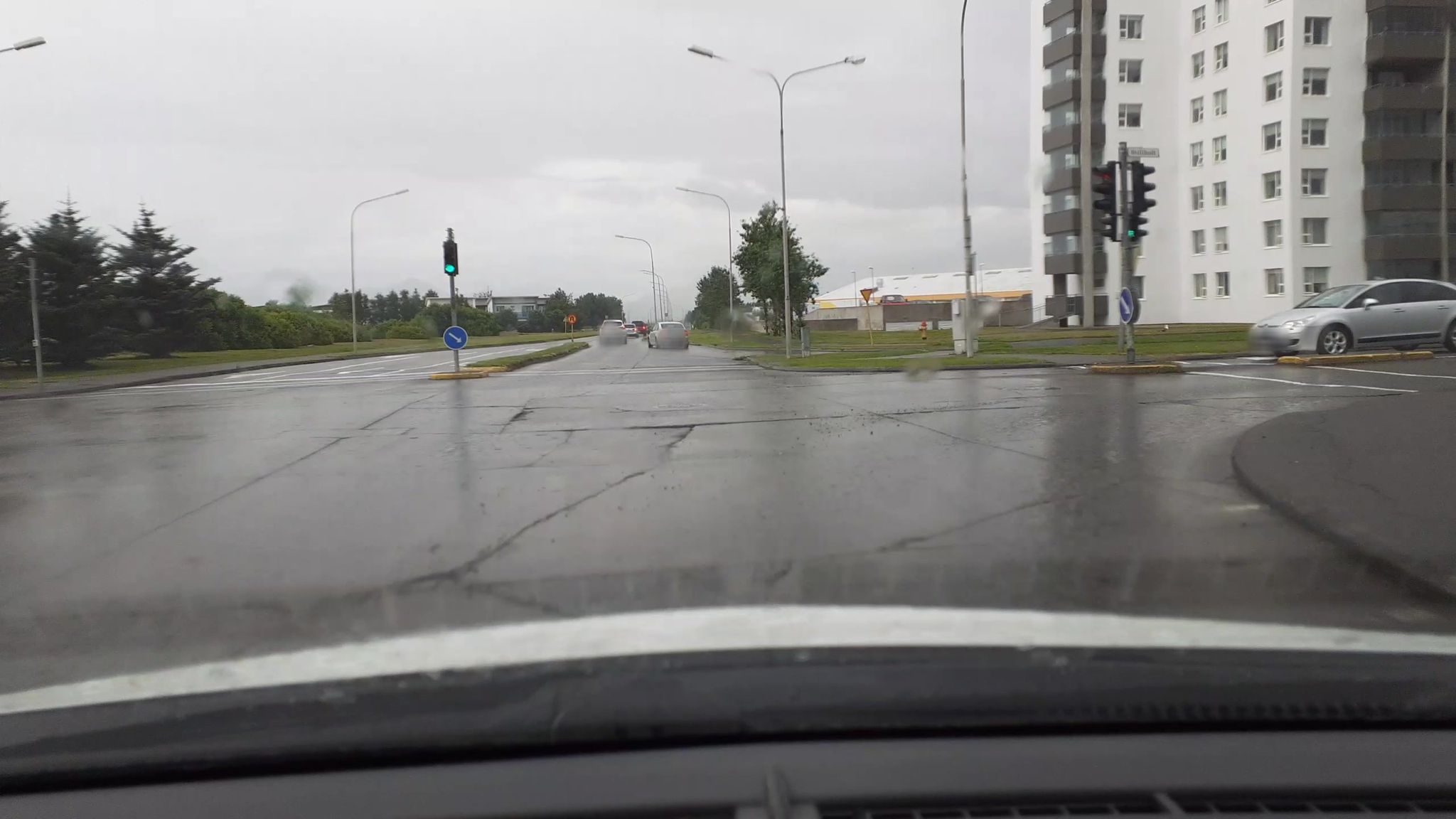 Street view of Akranes