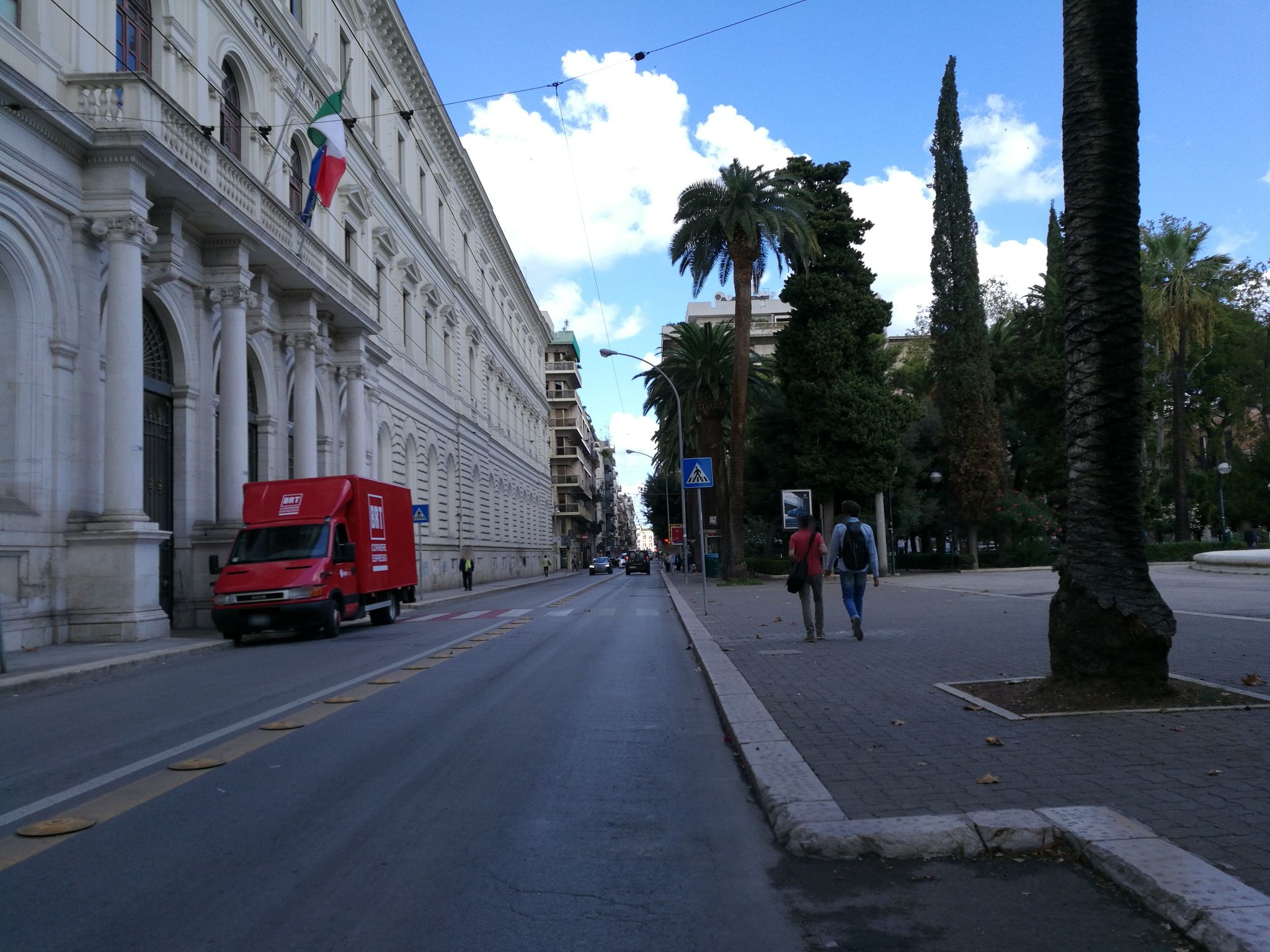 Street view of Bari