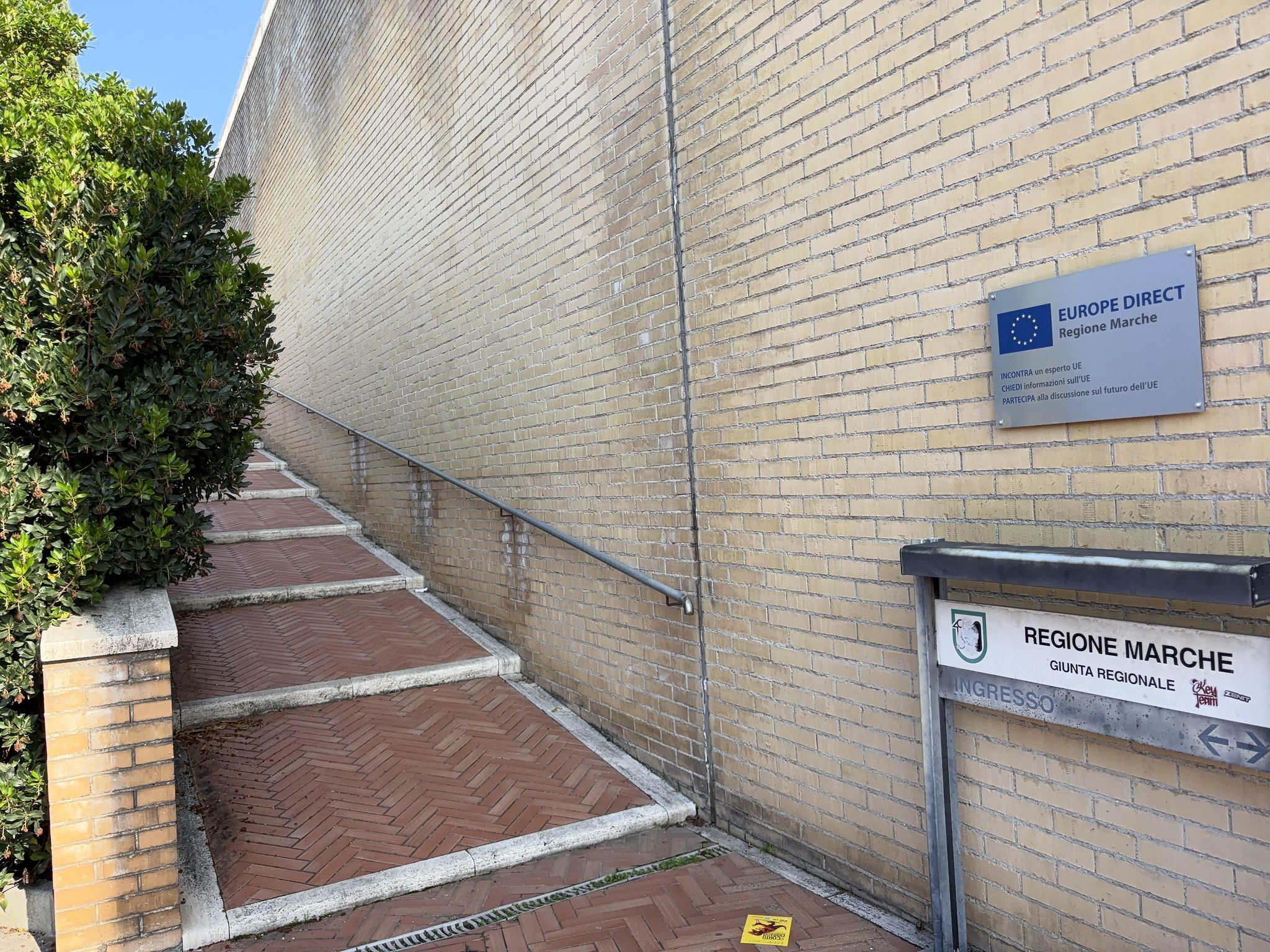 Street view of Ancona