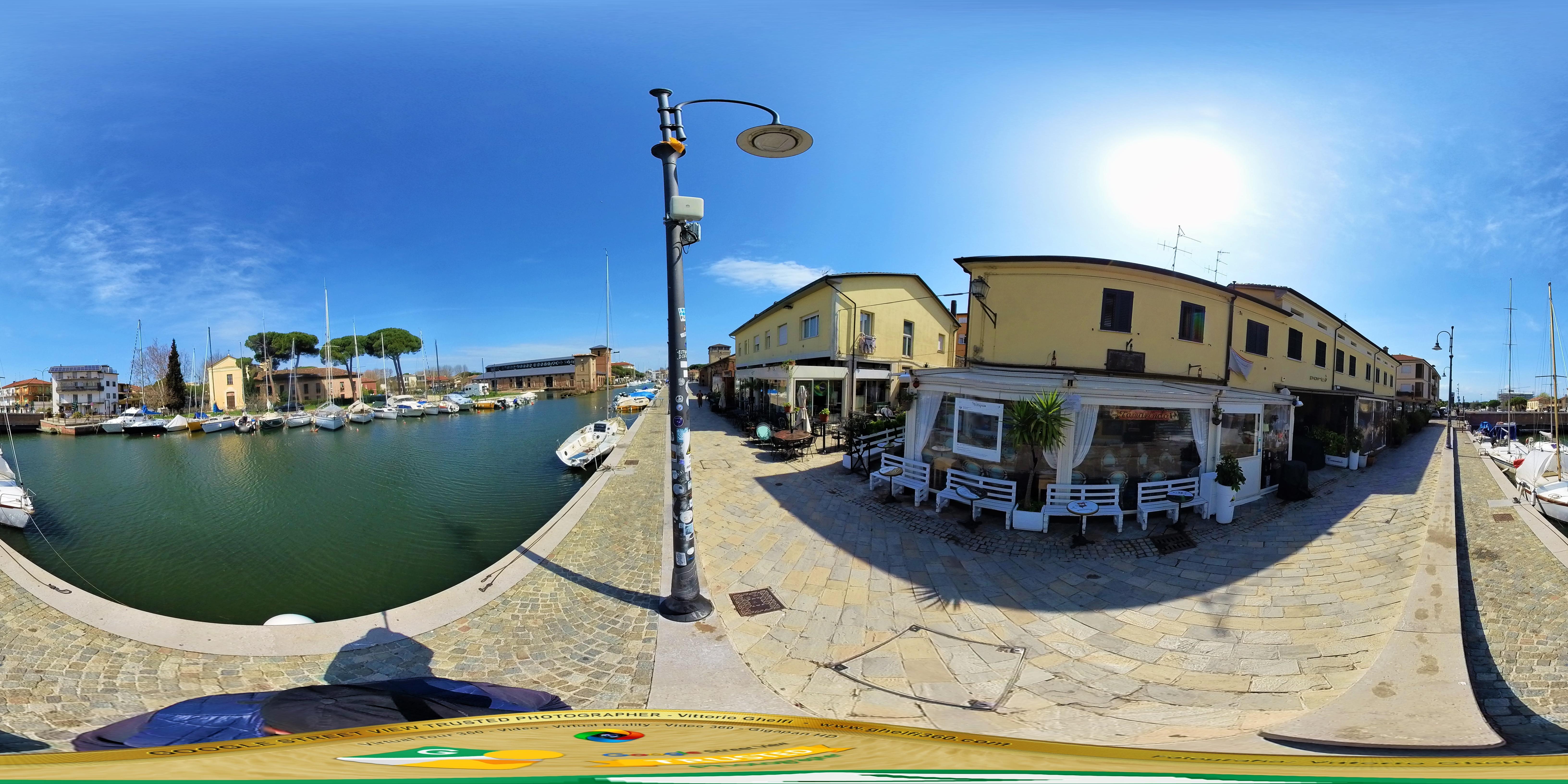 Street view of Cervia