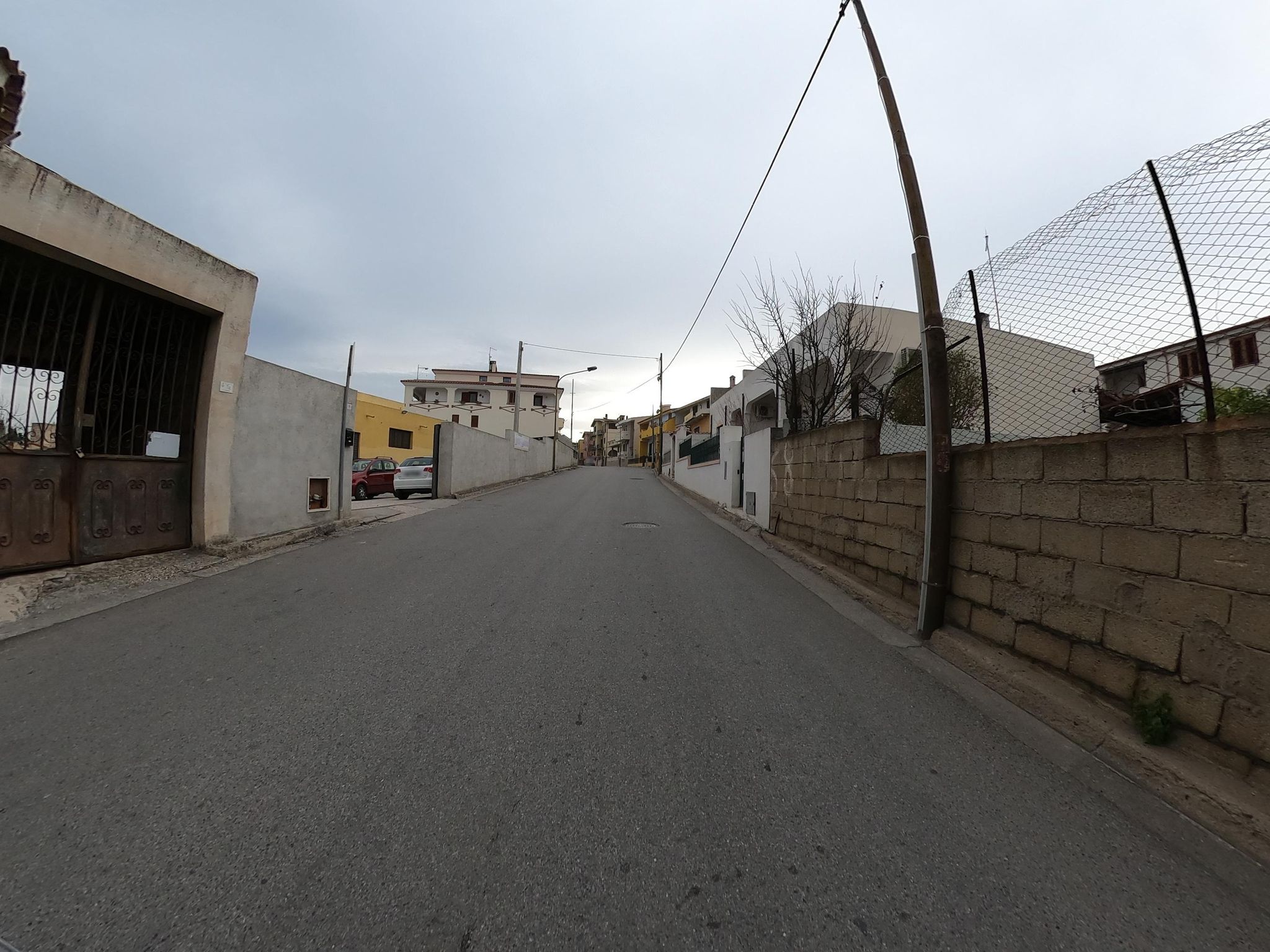 Street view of Orosei