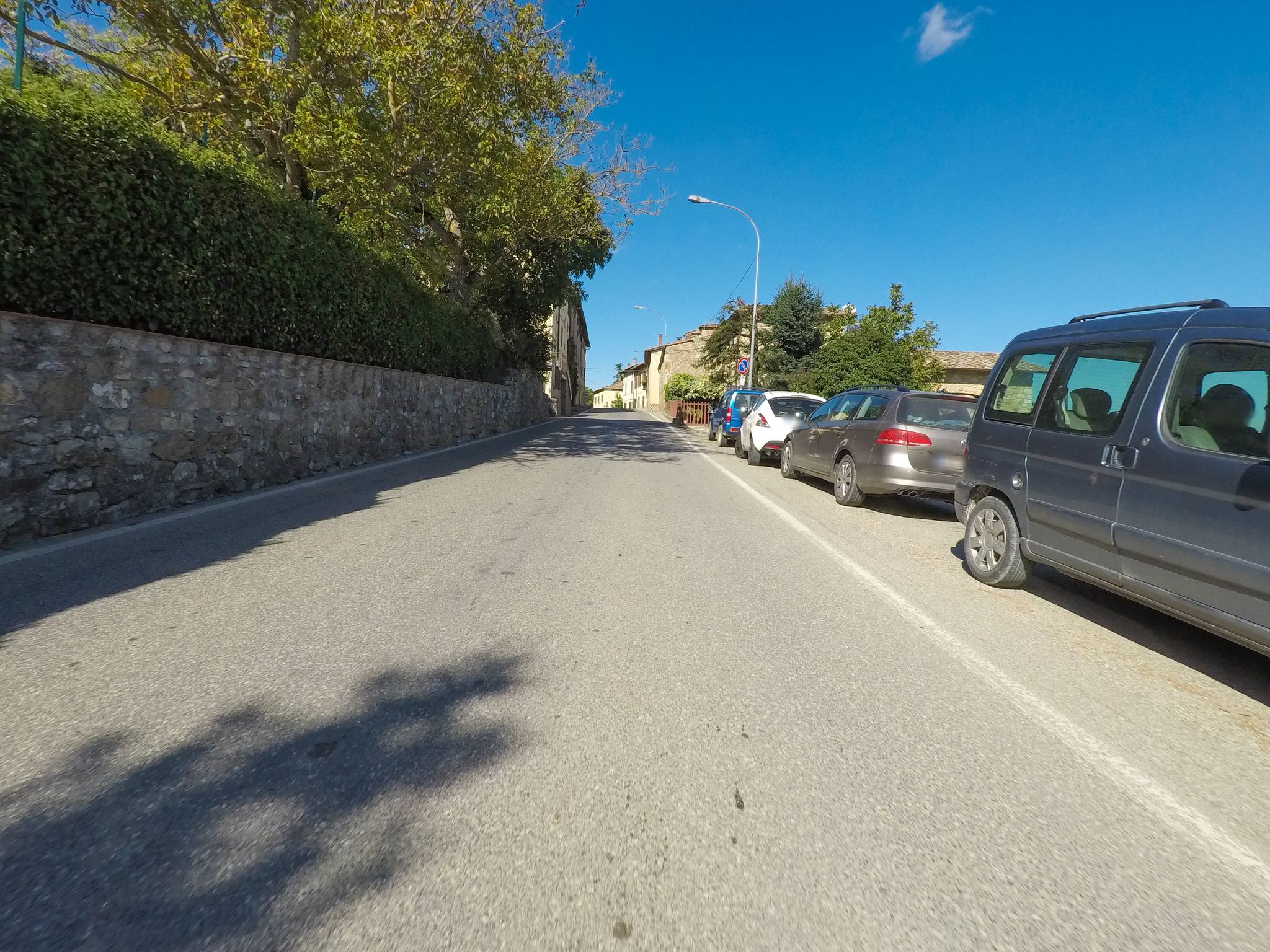Street view of Castellina in Chianti