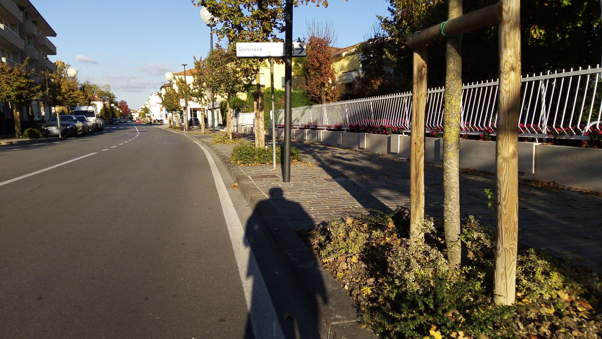 Street view of Abano Terme