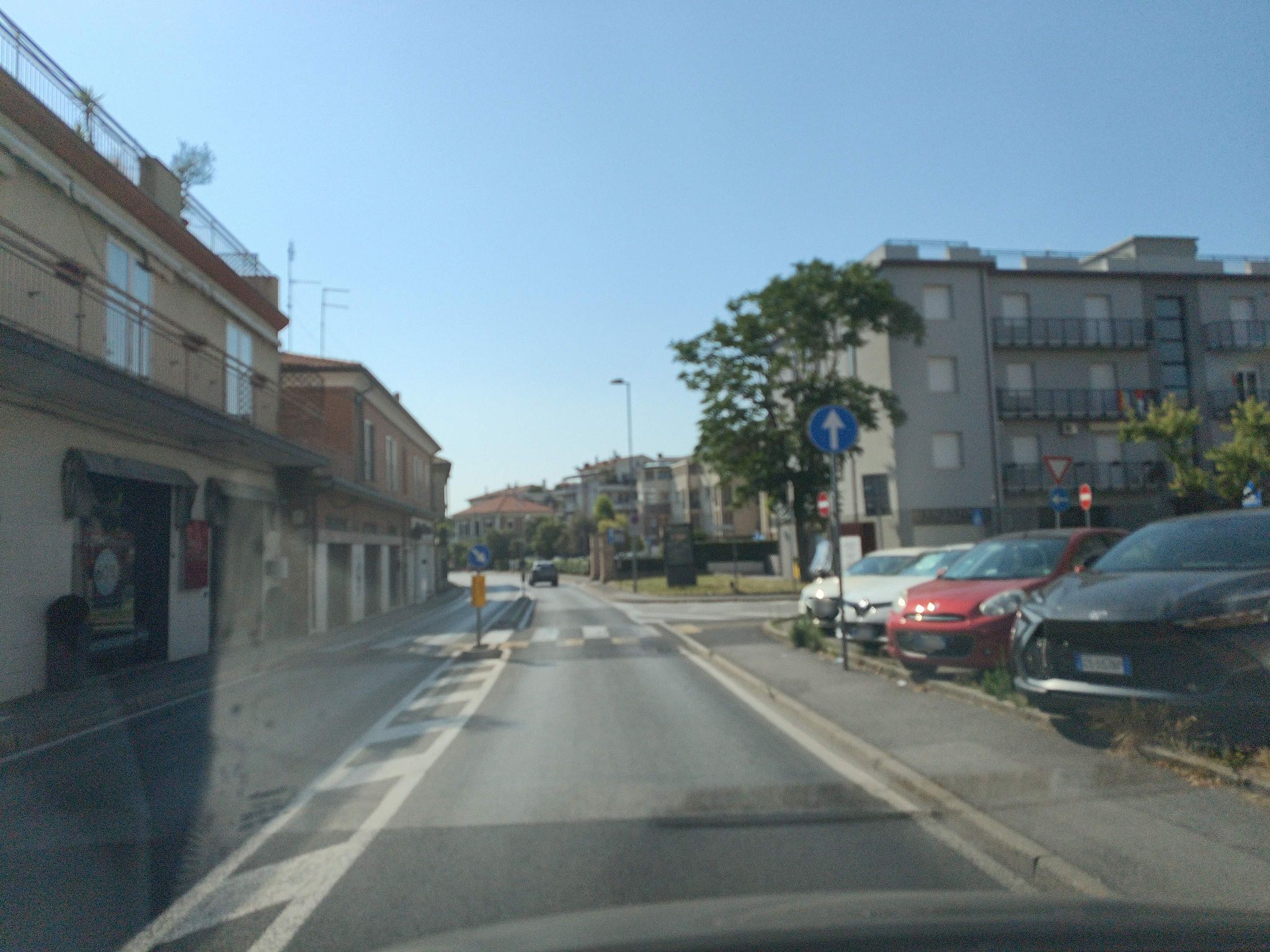 Street view of Rimini