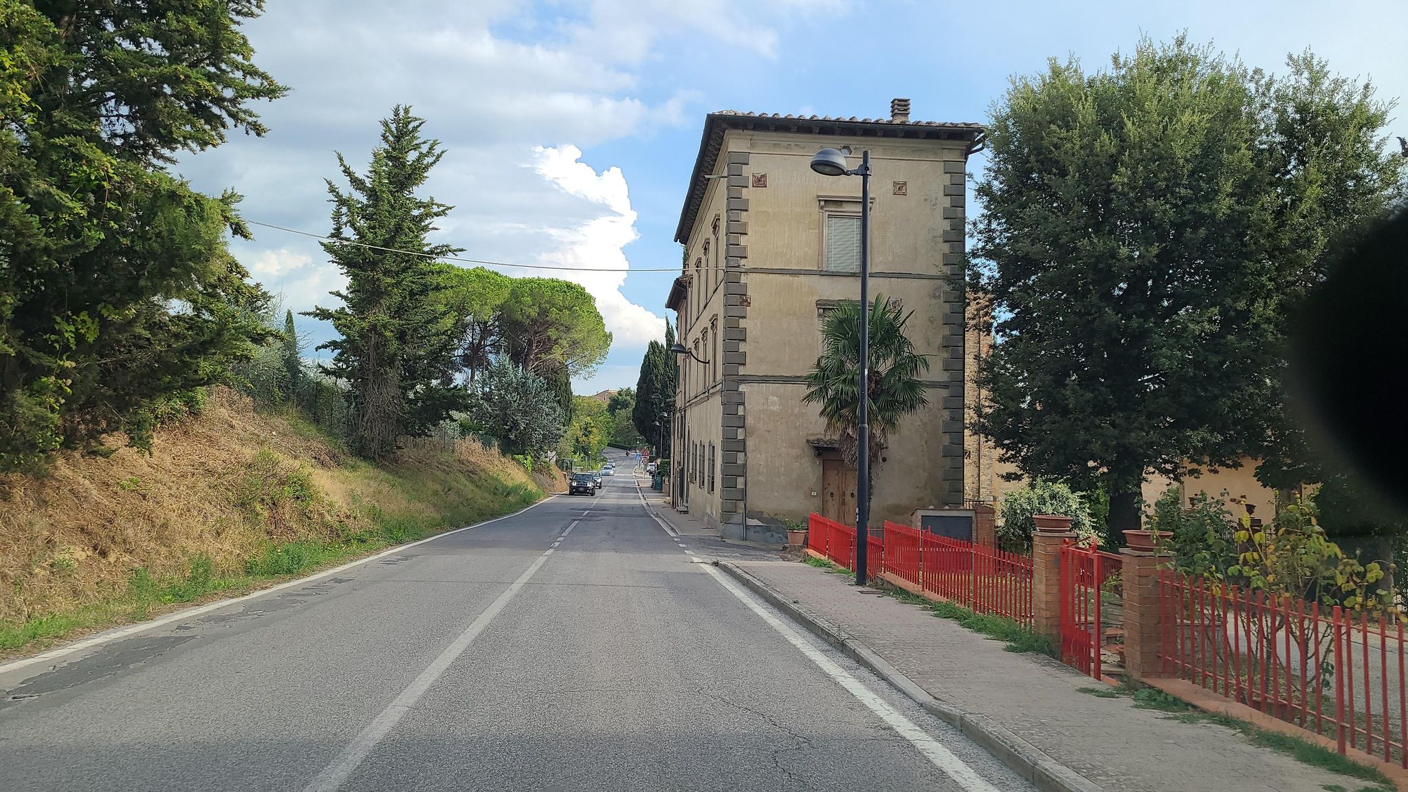 Street view of San Gimignano