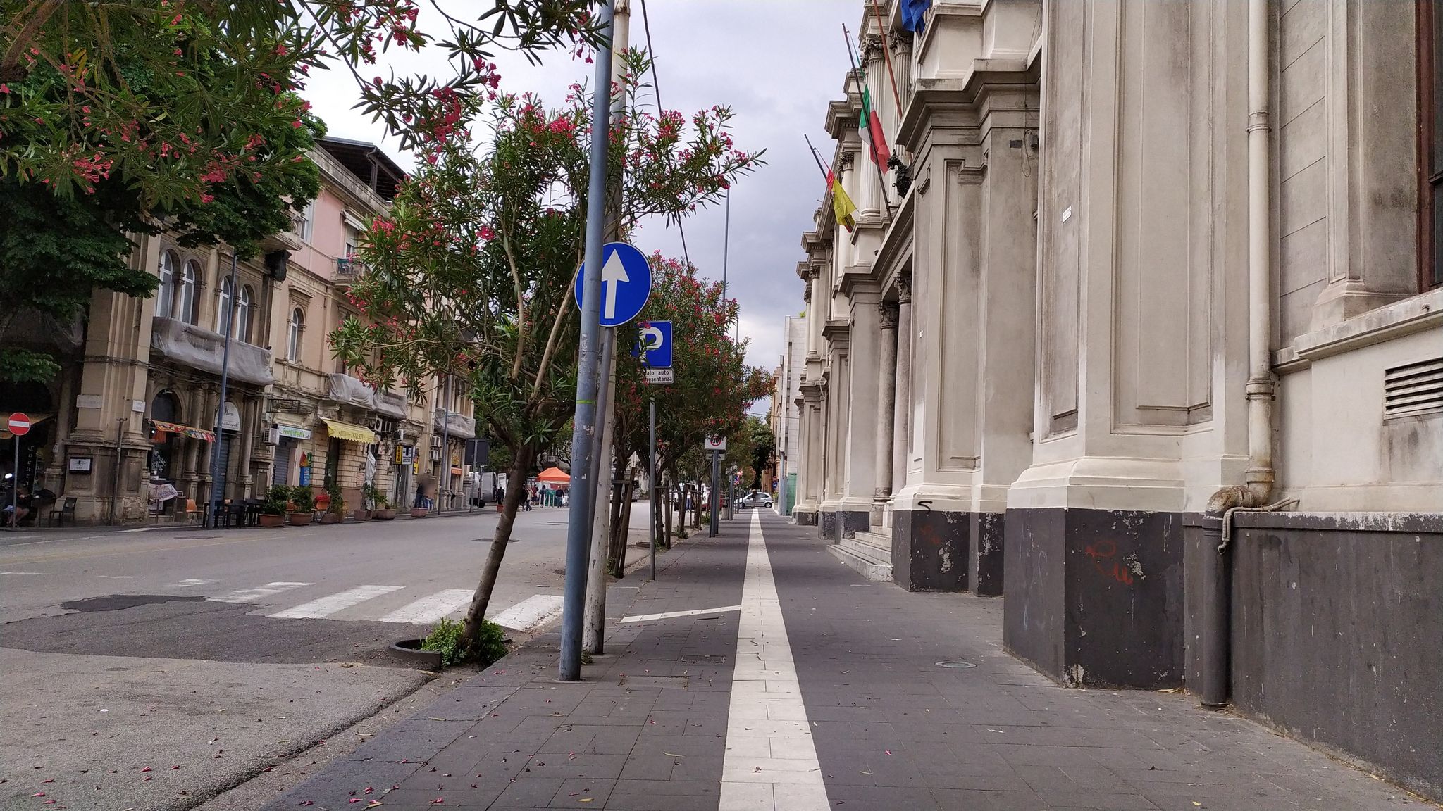 Street view of Messina