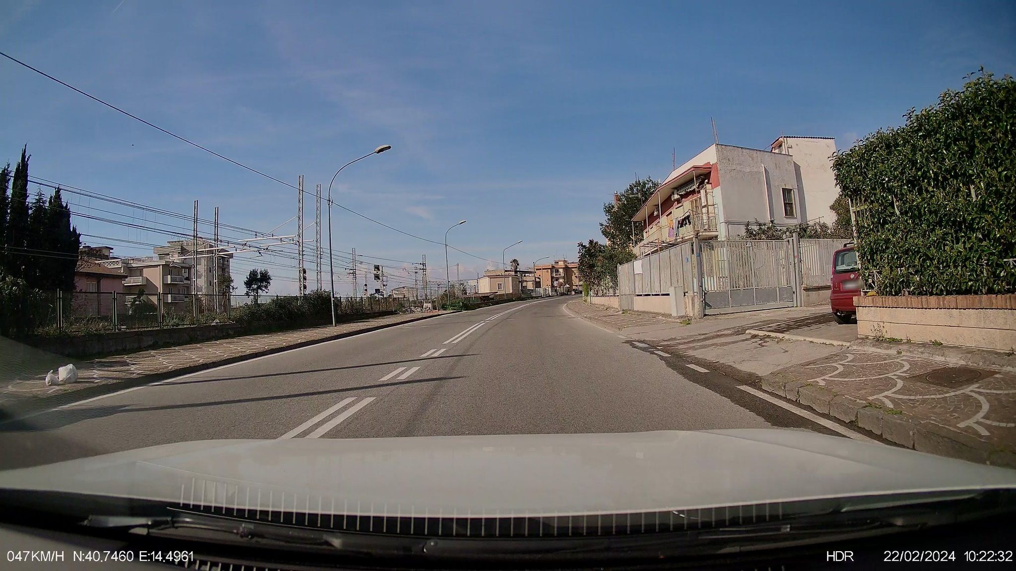 Street view of Pompei