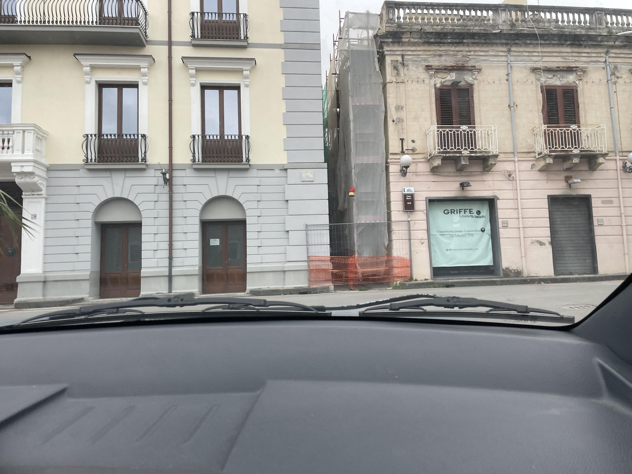 Street view of Sant'Agata di Militello