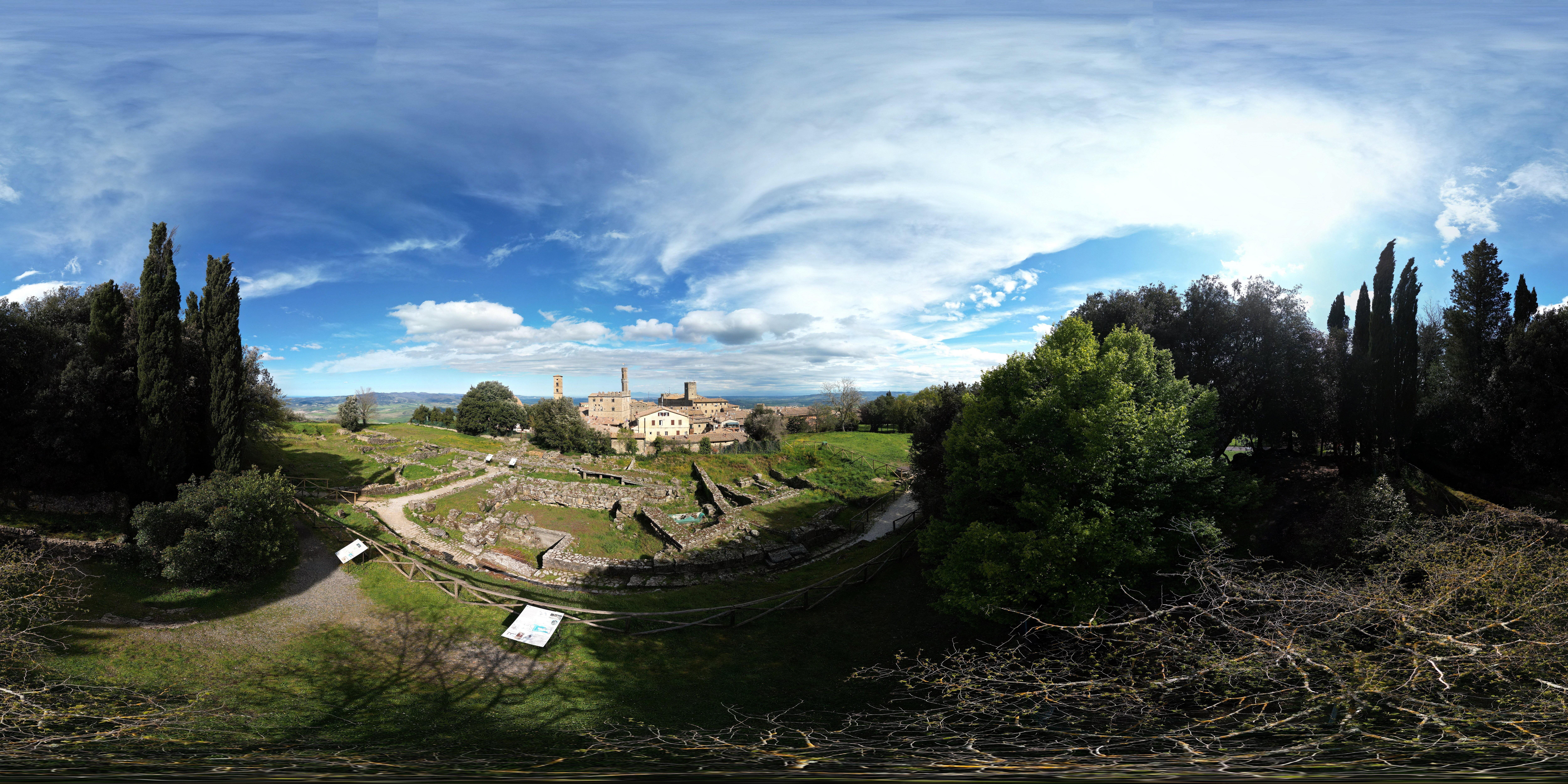 Street view of Volterra