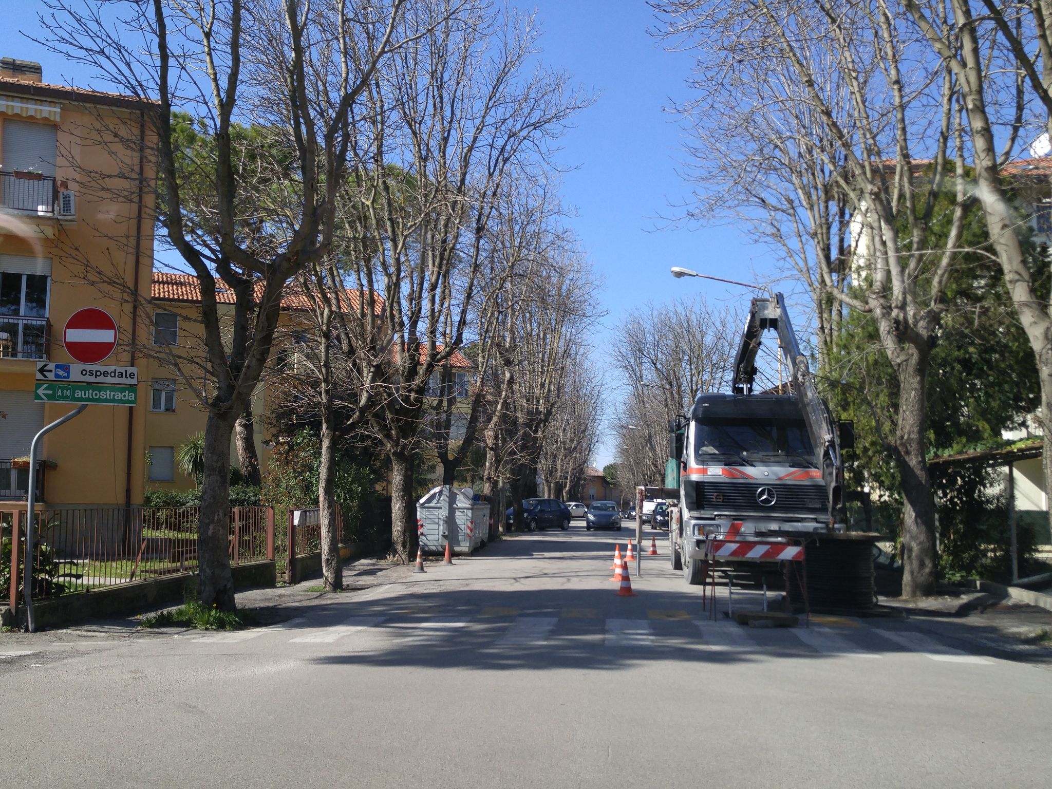 Street view of Cattolica