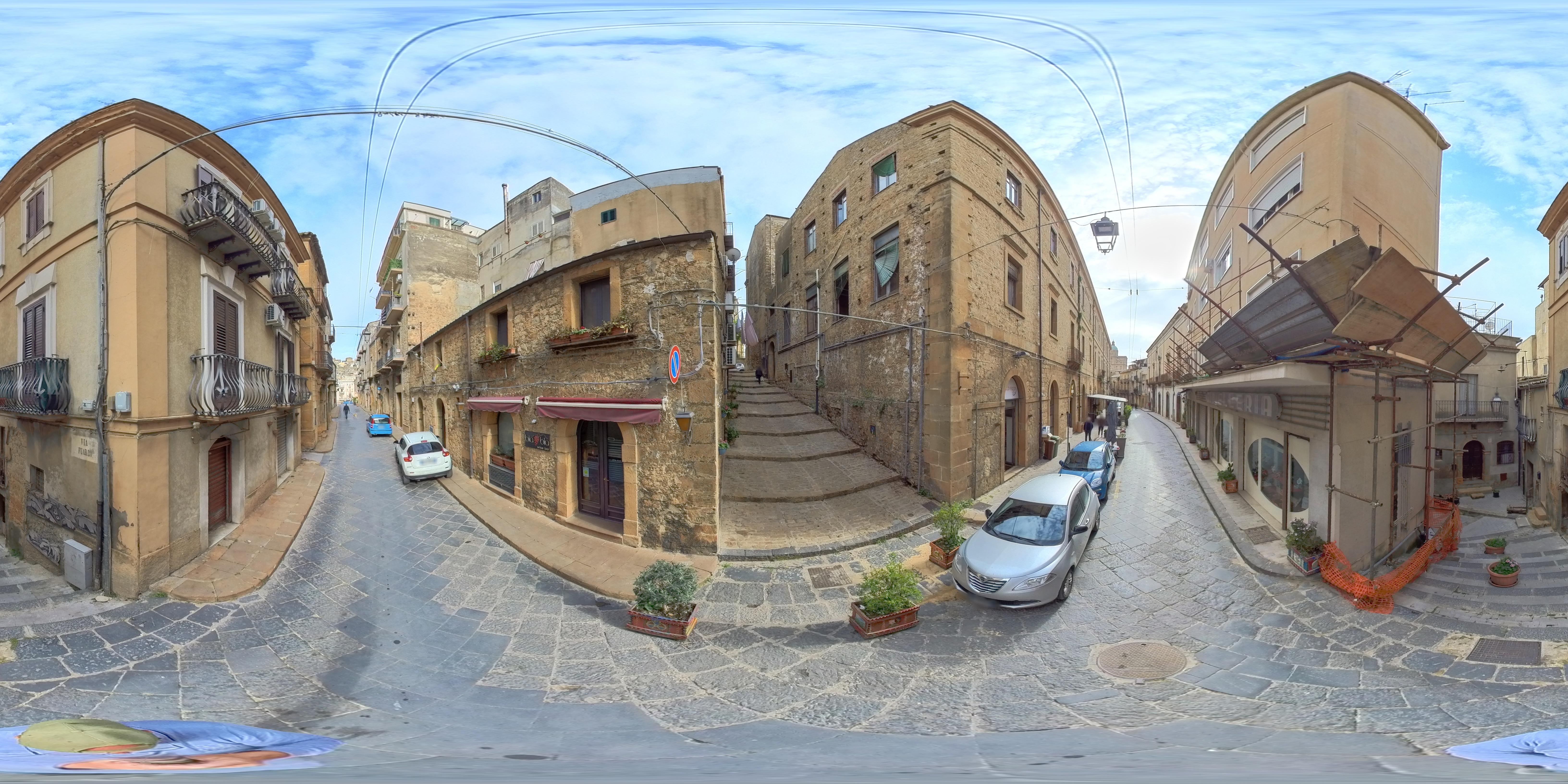 Street view of Piazza Armerina