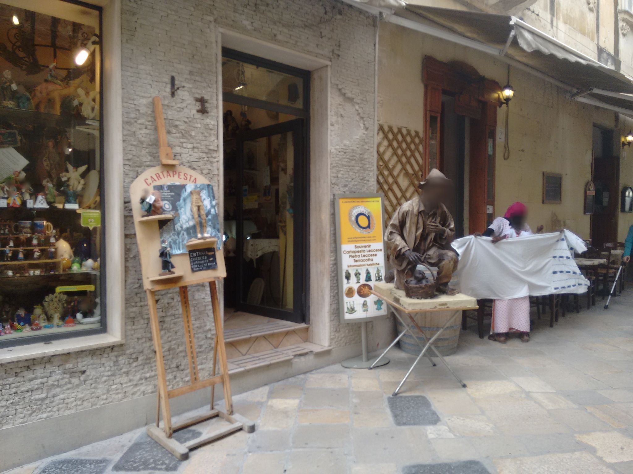 Street view of Lecce