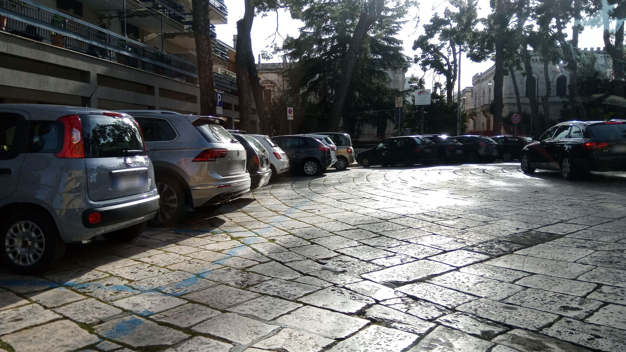 Street view of Castellana