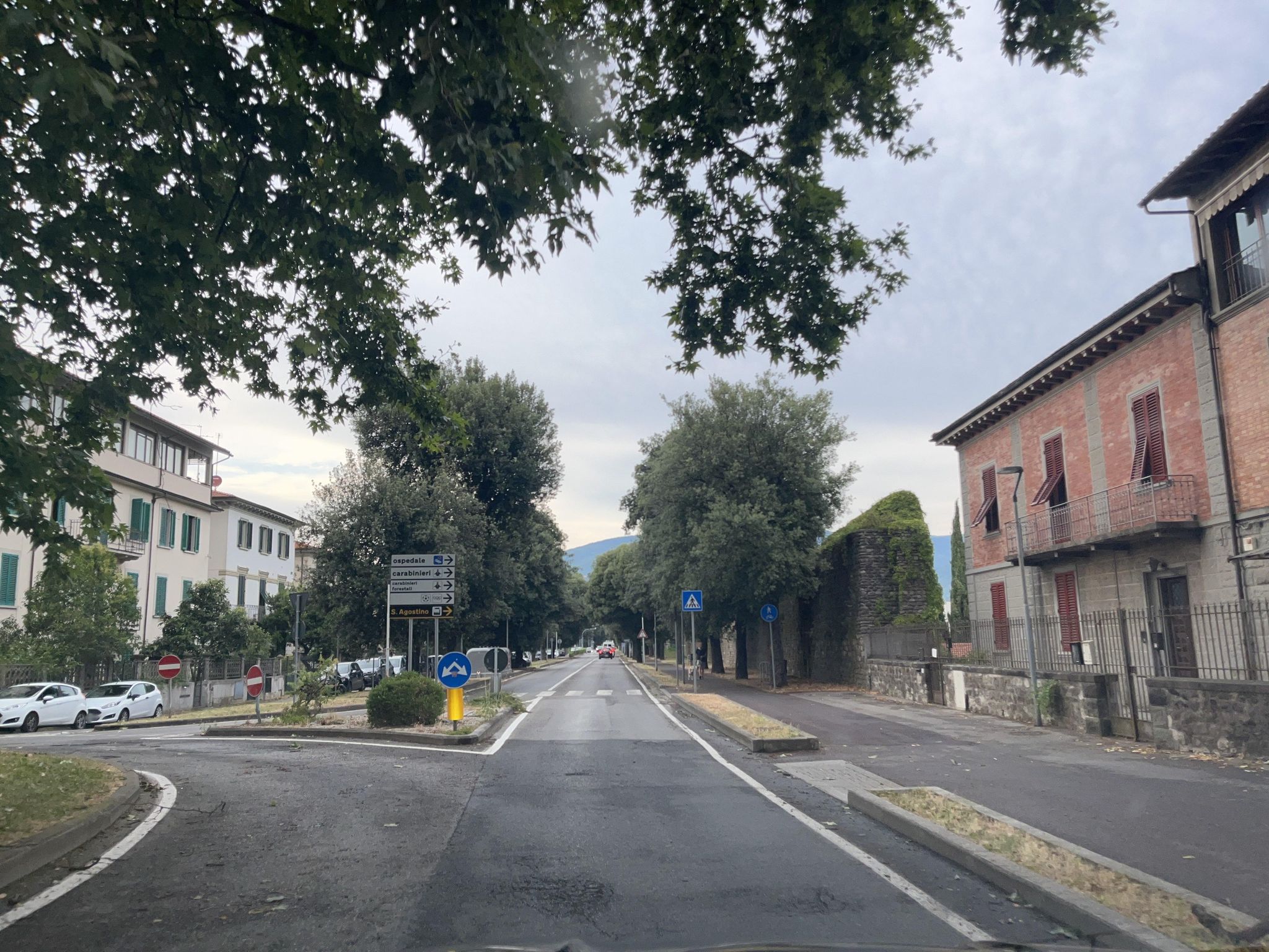 Street view of Pistoia