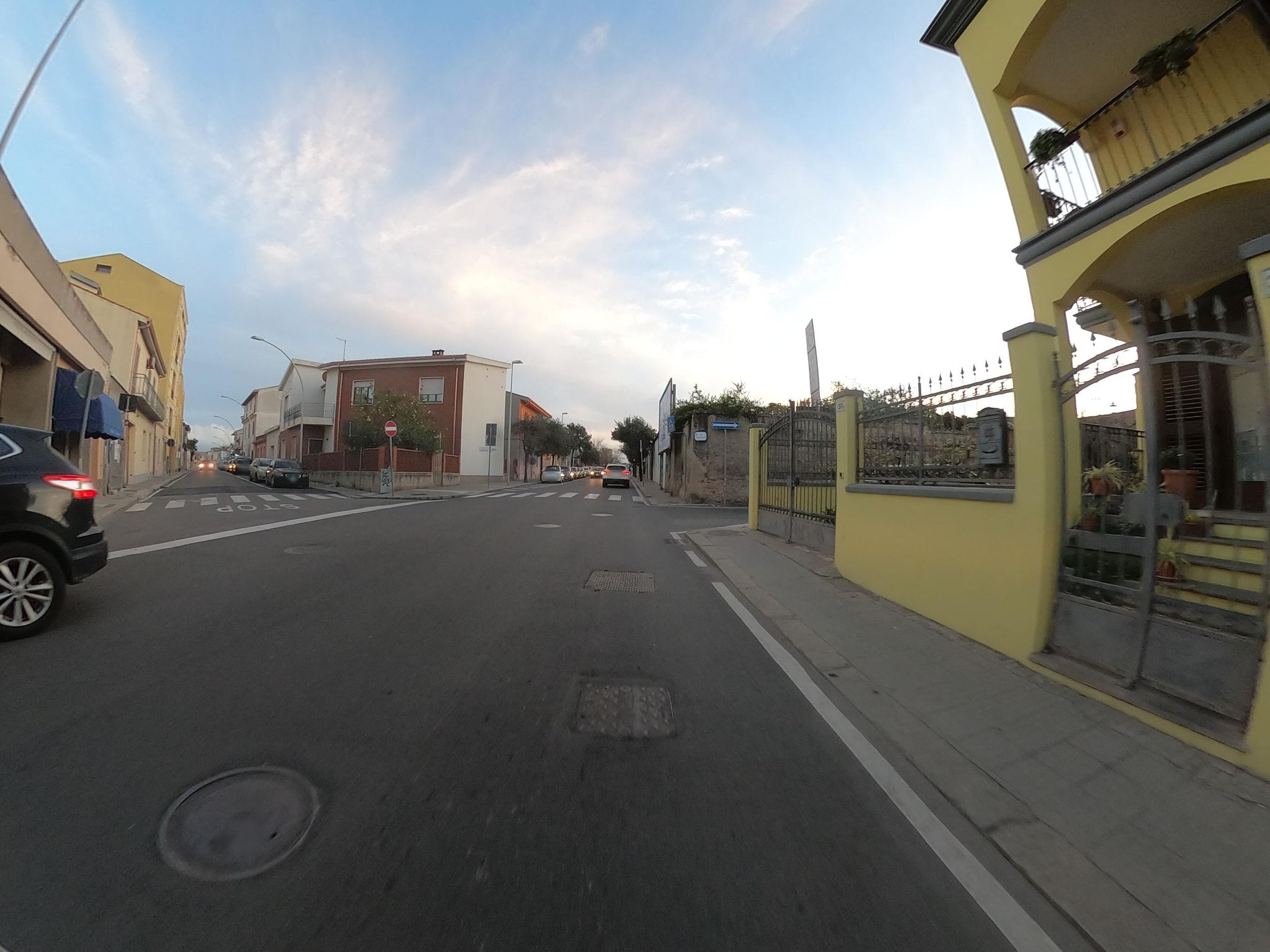 Street view of Oristano
