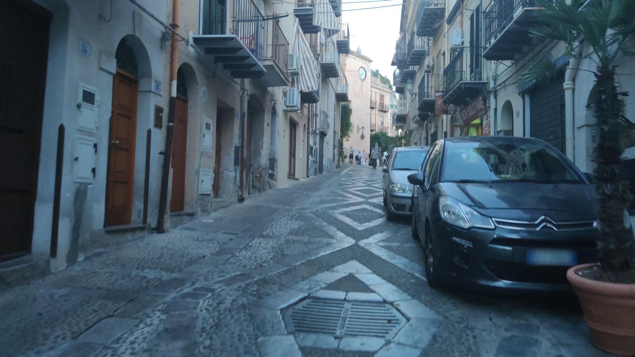 Street view of Cefalù