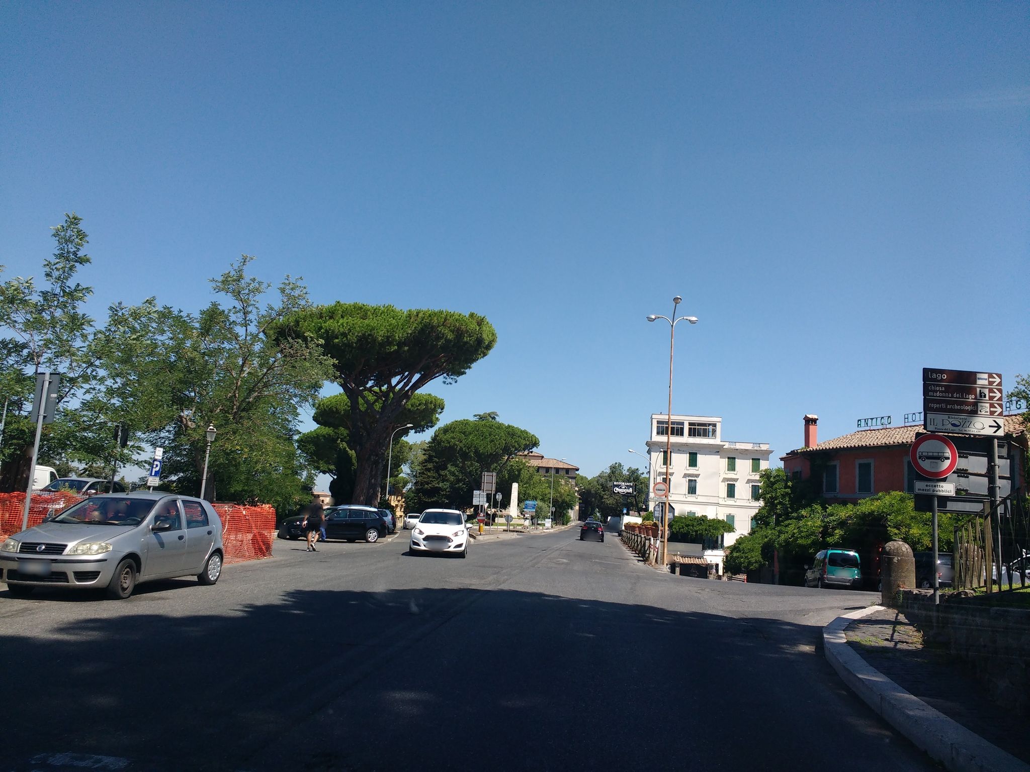 Street view of Castel Gandolfo