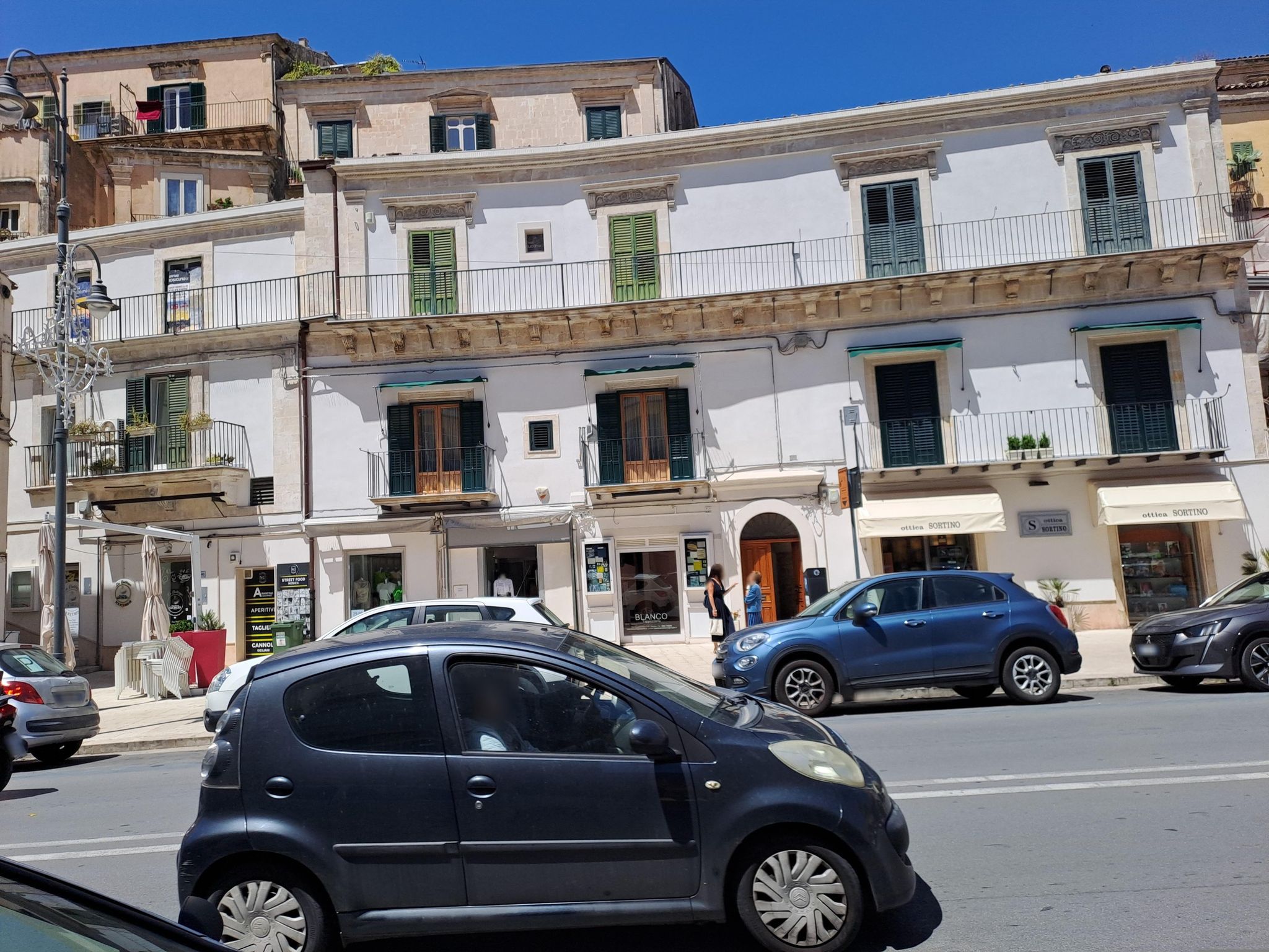 Street view of Modica
