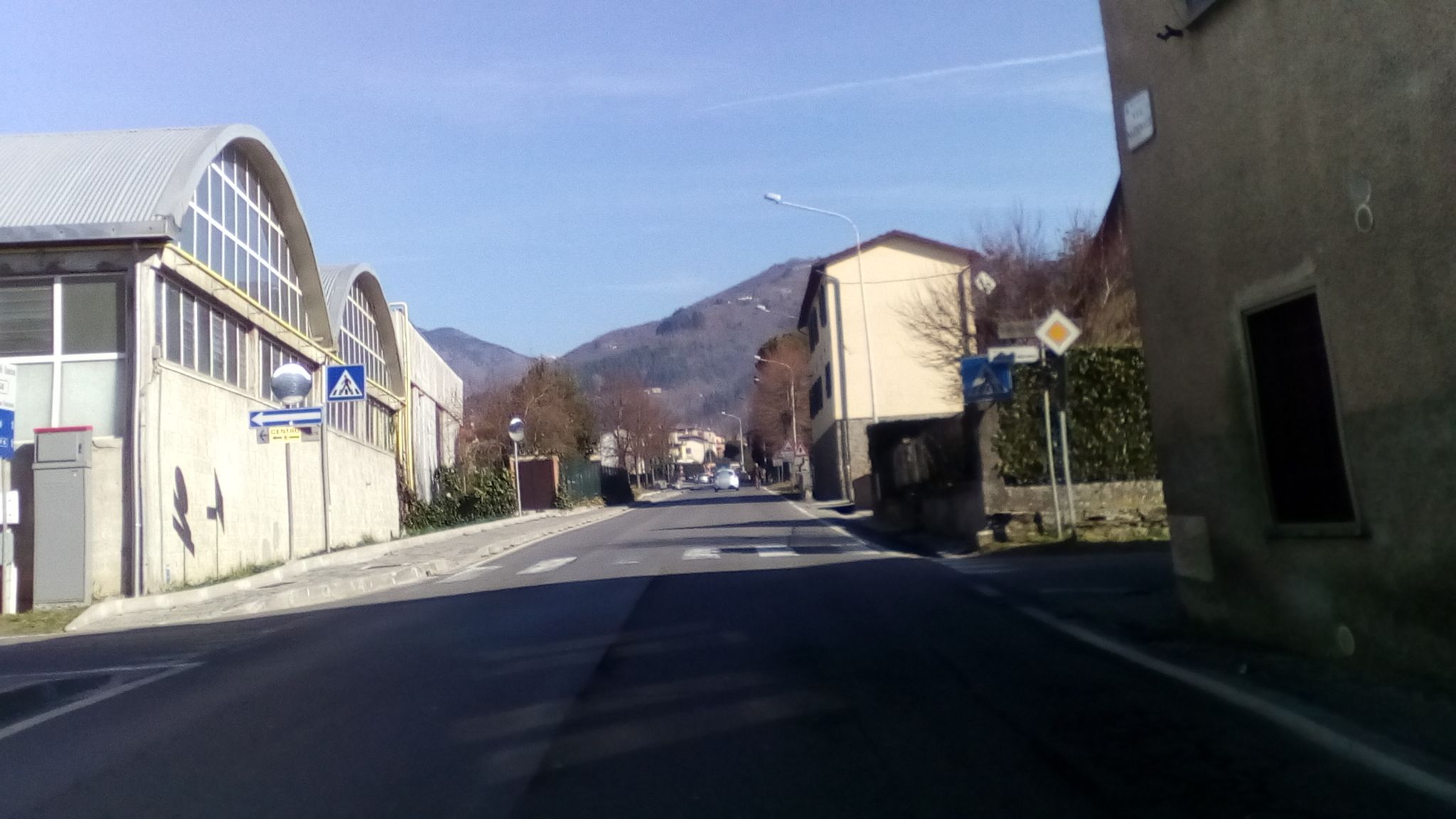 Street view of Pieve Fosciana