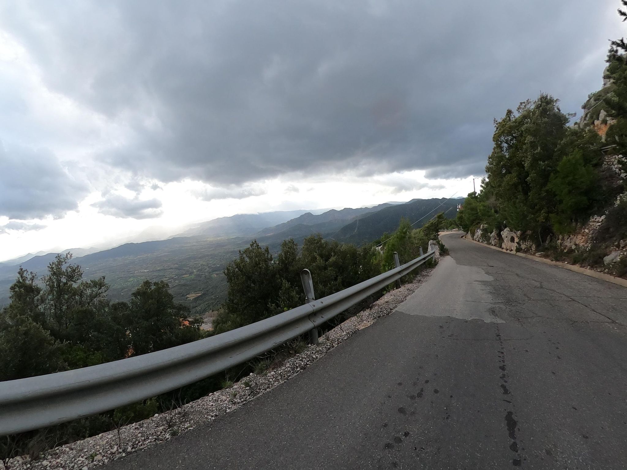 Street view of Baunei
