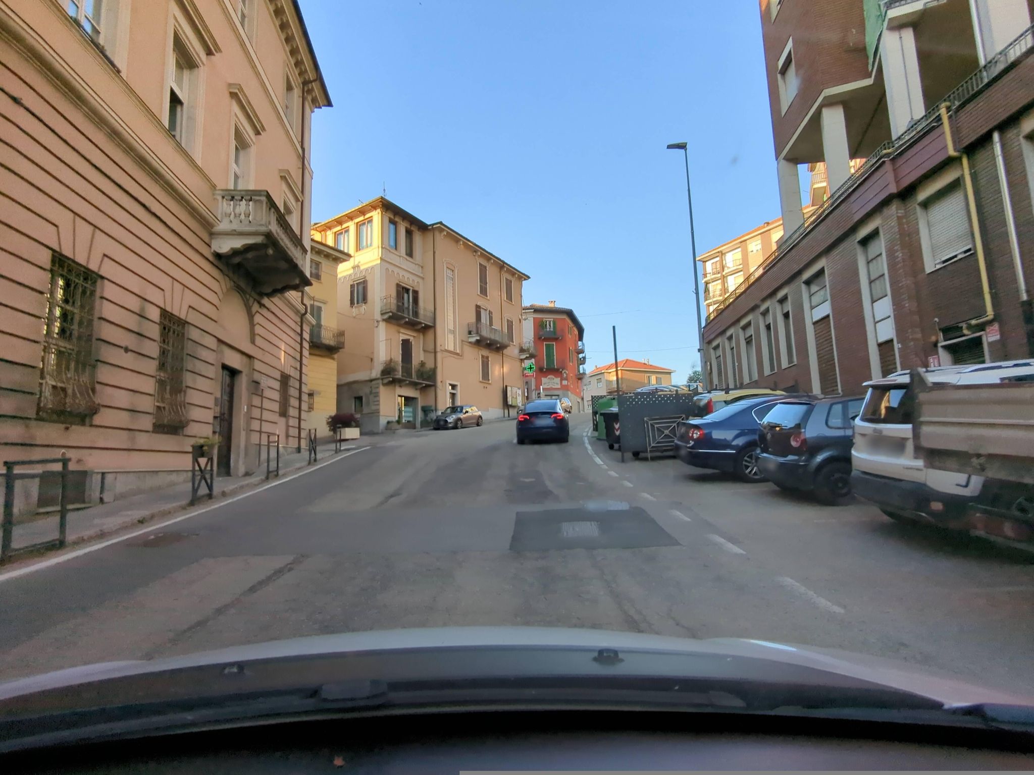 Street view of Moncalvo