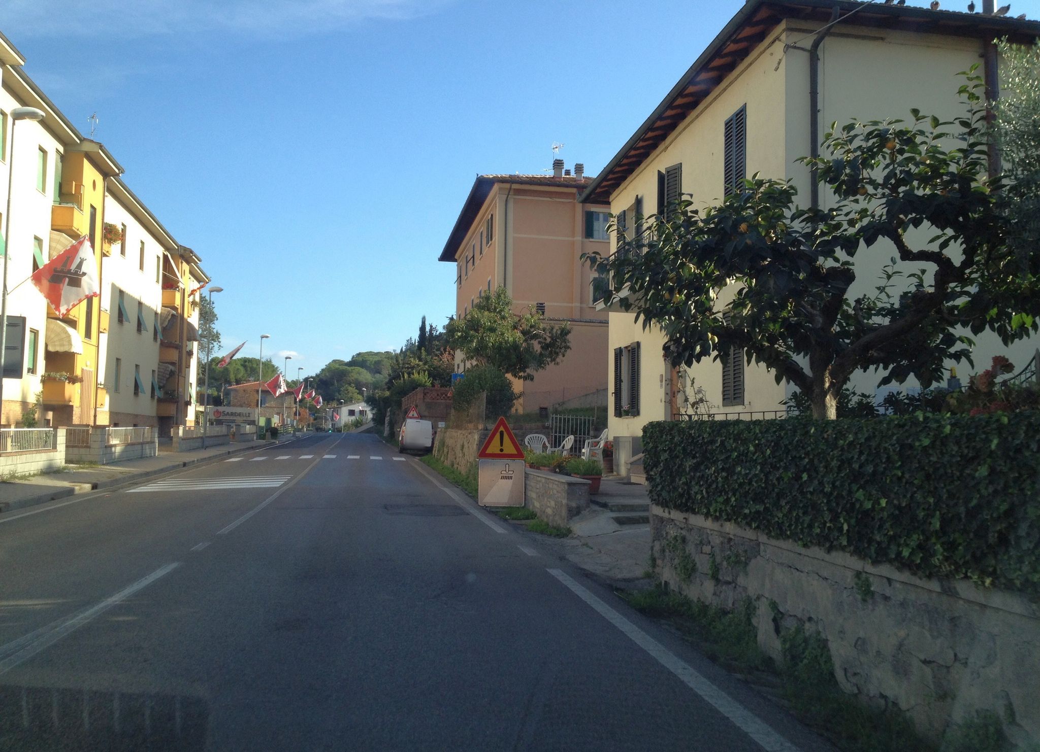 Street view of Castellina Scalo