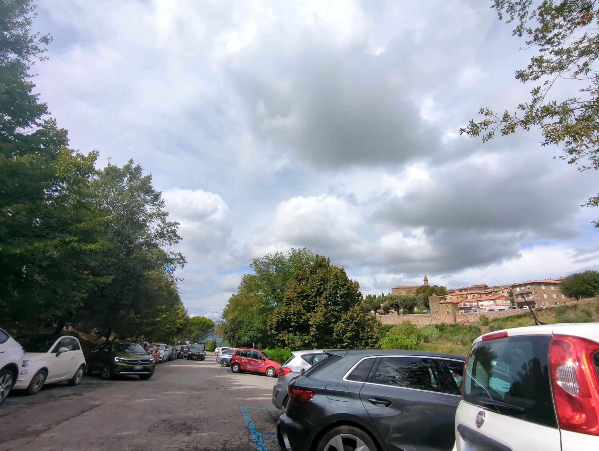 Street view of Montalcino