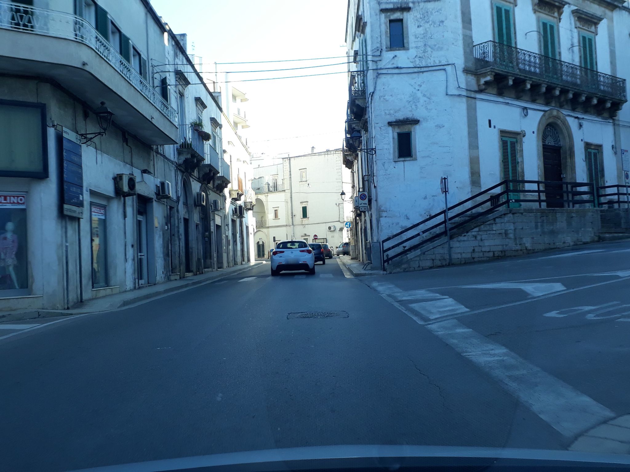 Street view of Martina Franca