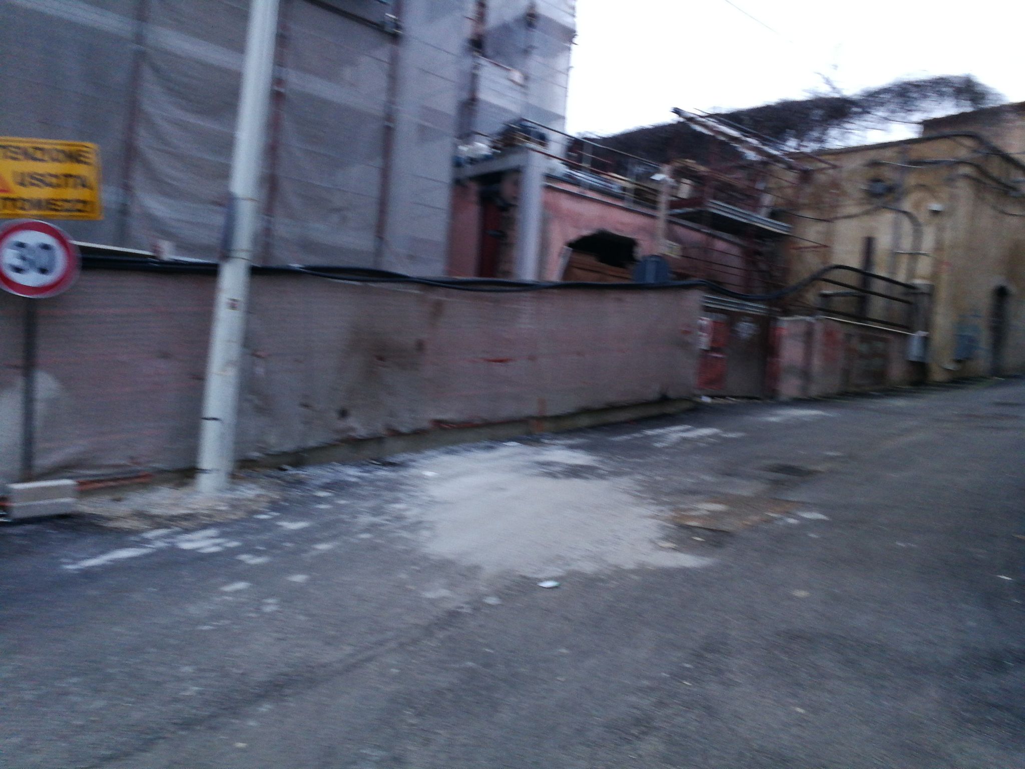 Street view of L'Aquila