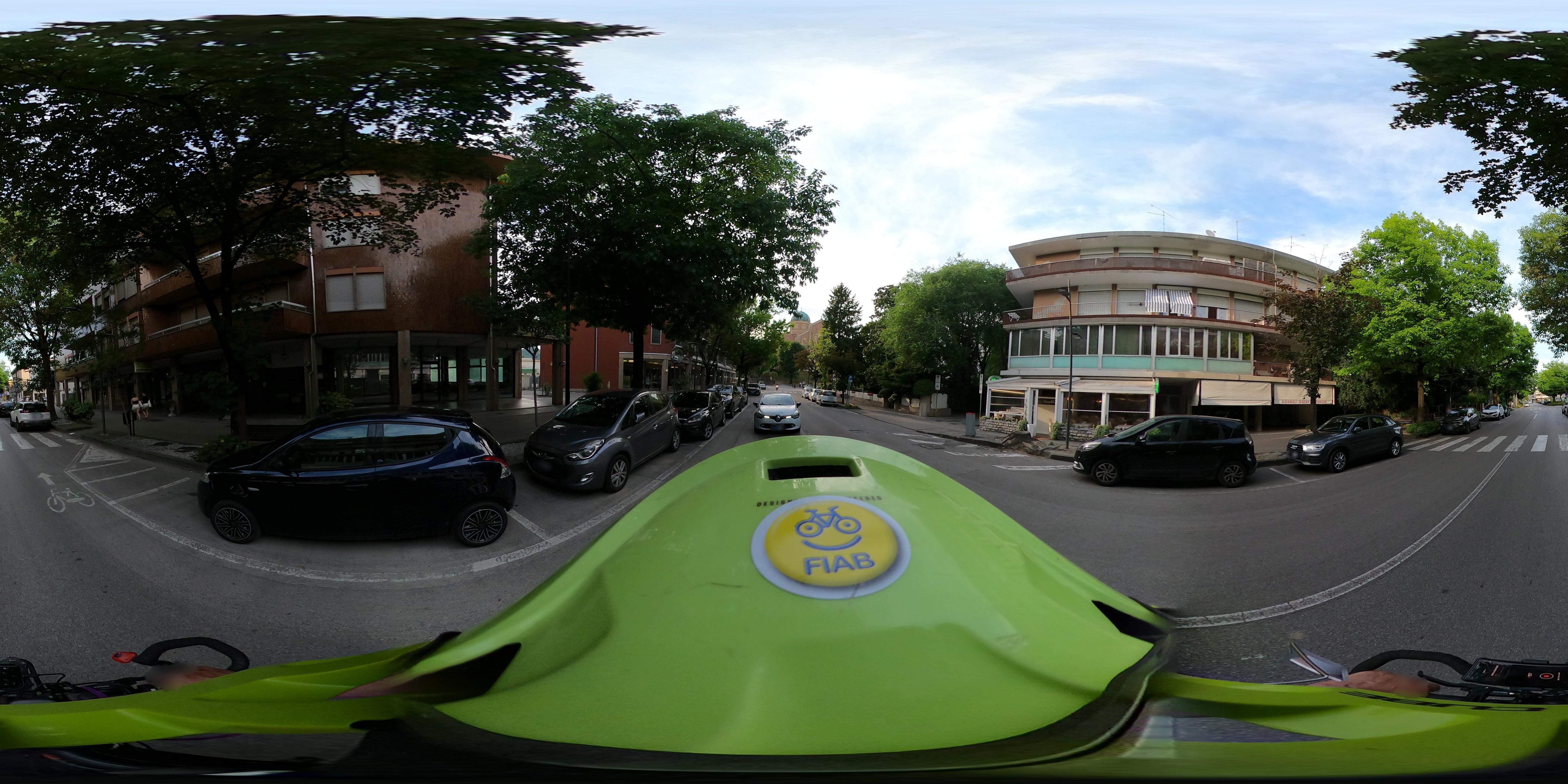 Street view of Montegrotto Terme