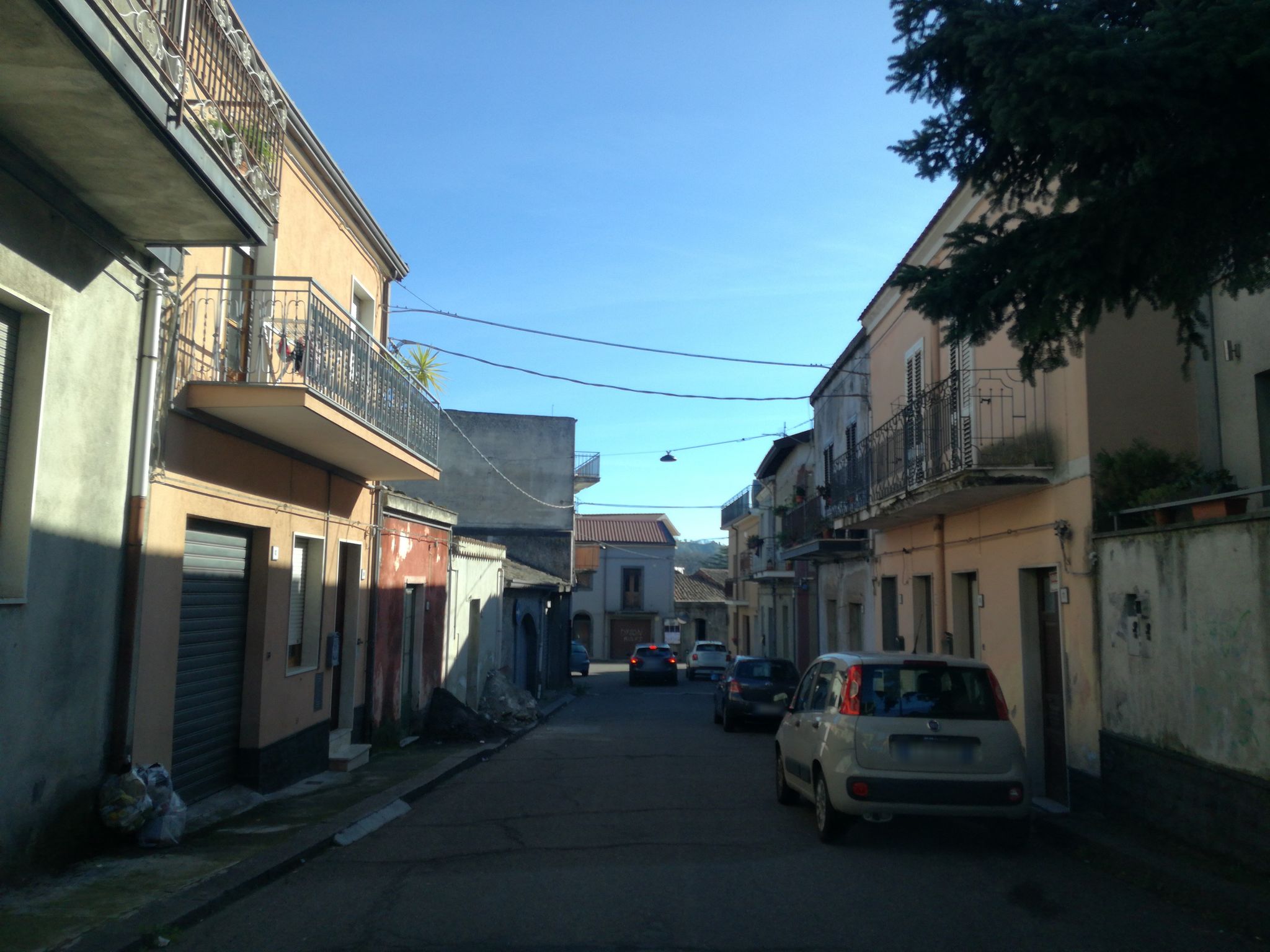 Street view of Linguaglossa