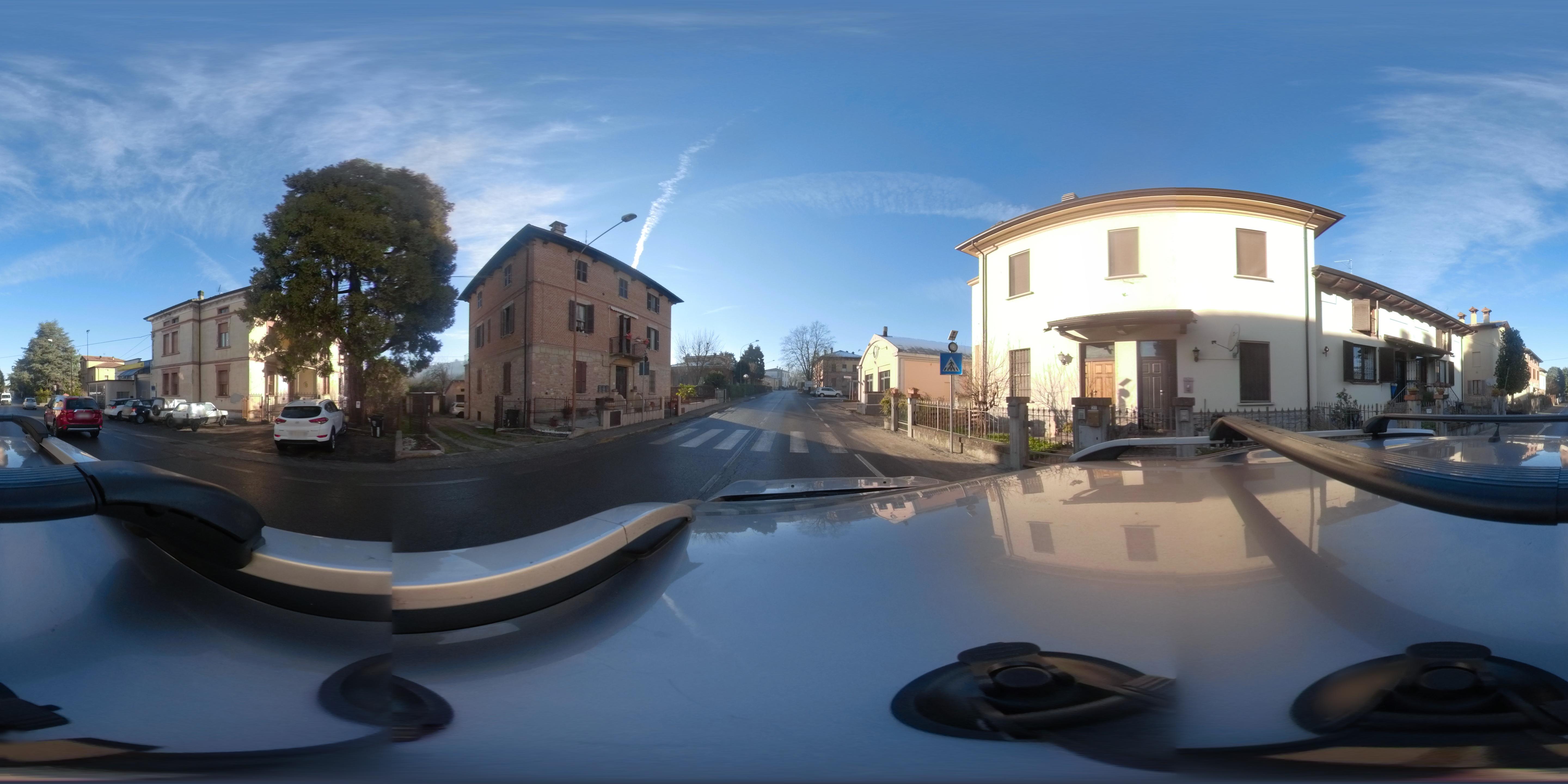 Street view of Castell'Arquato