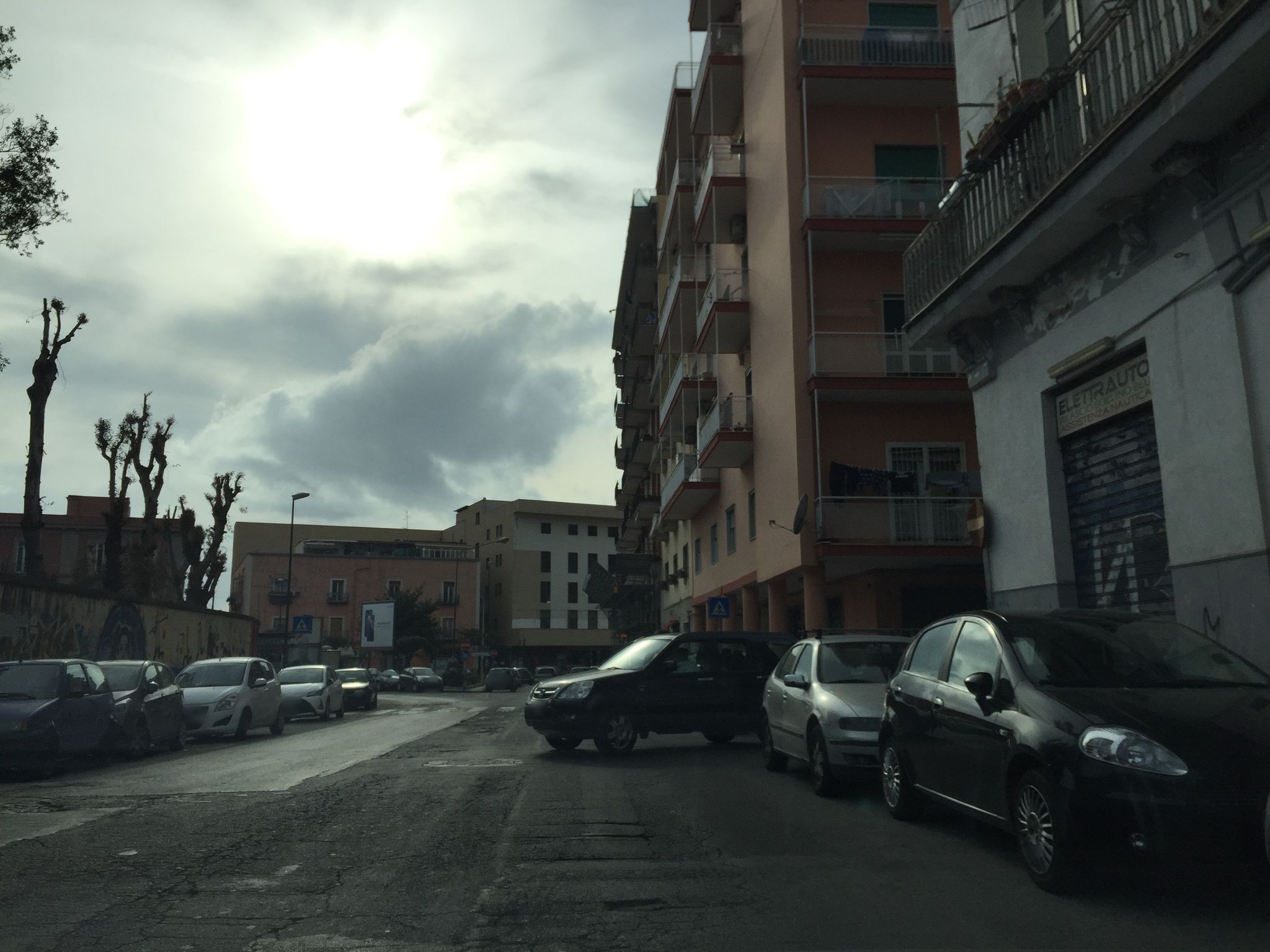Street view of Bagnoli