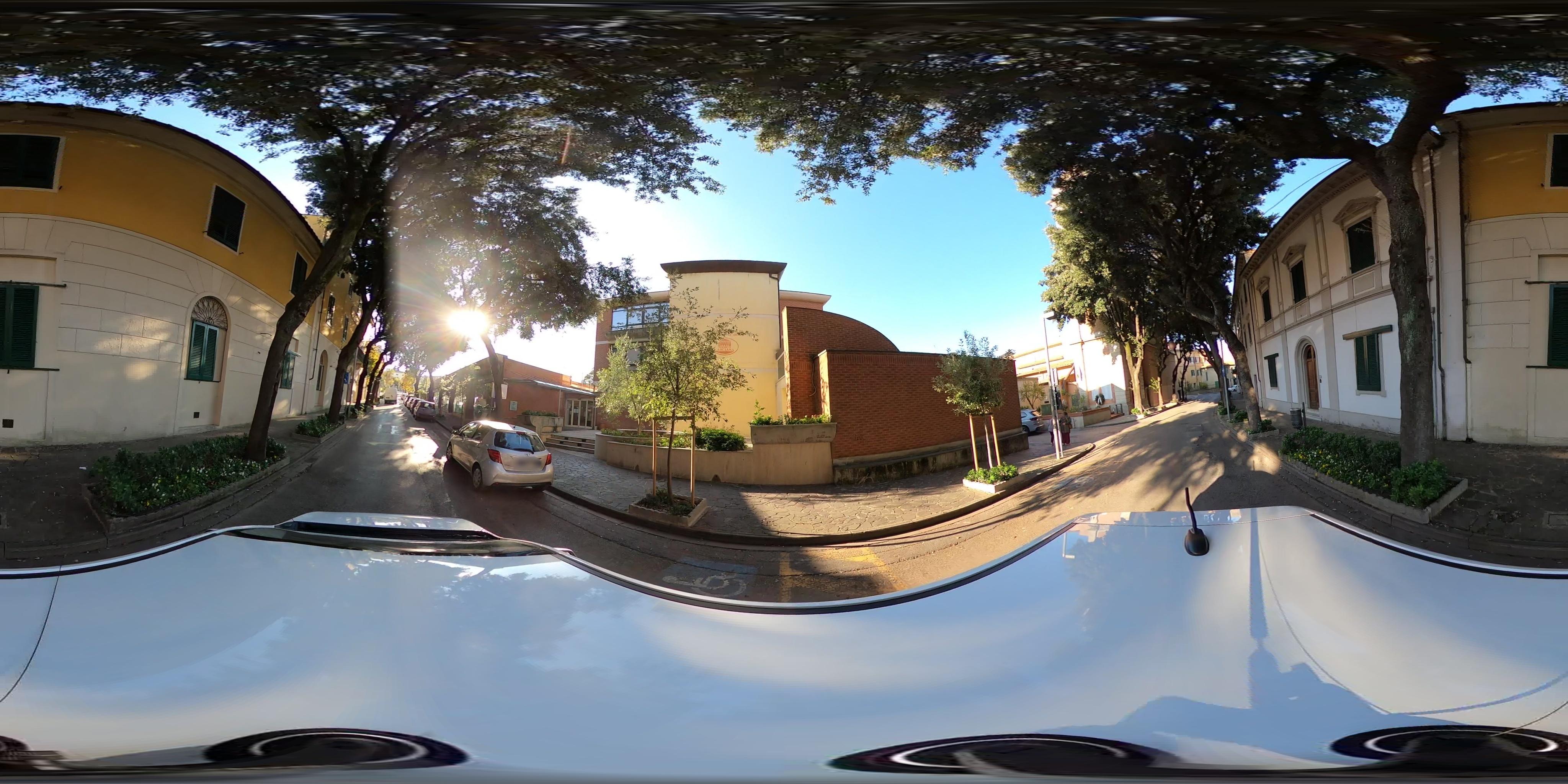 Street view of Casciana Terme