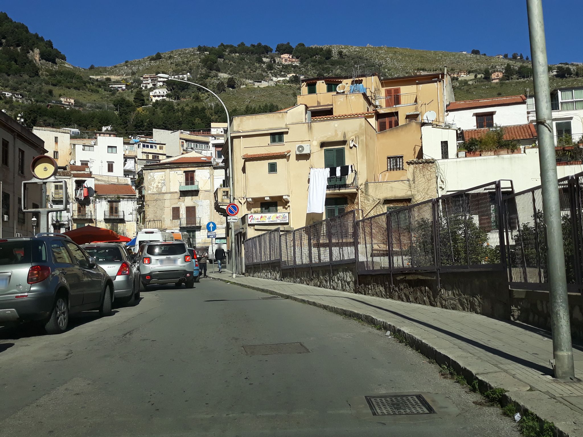 Street view of Monreale