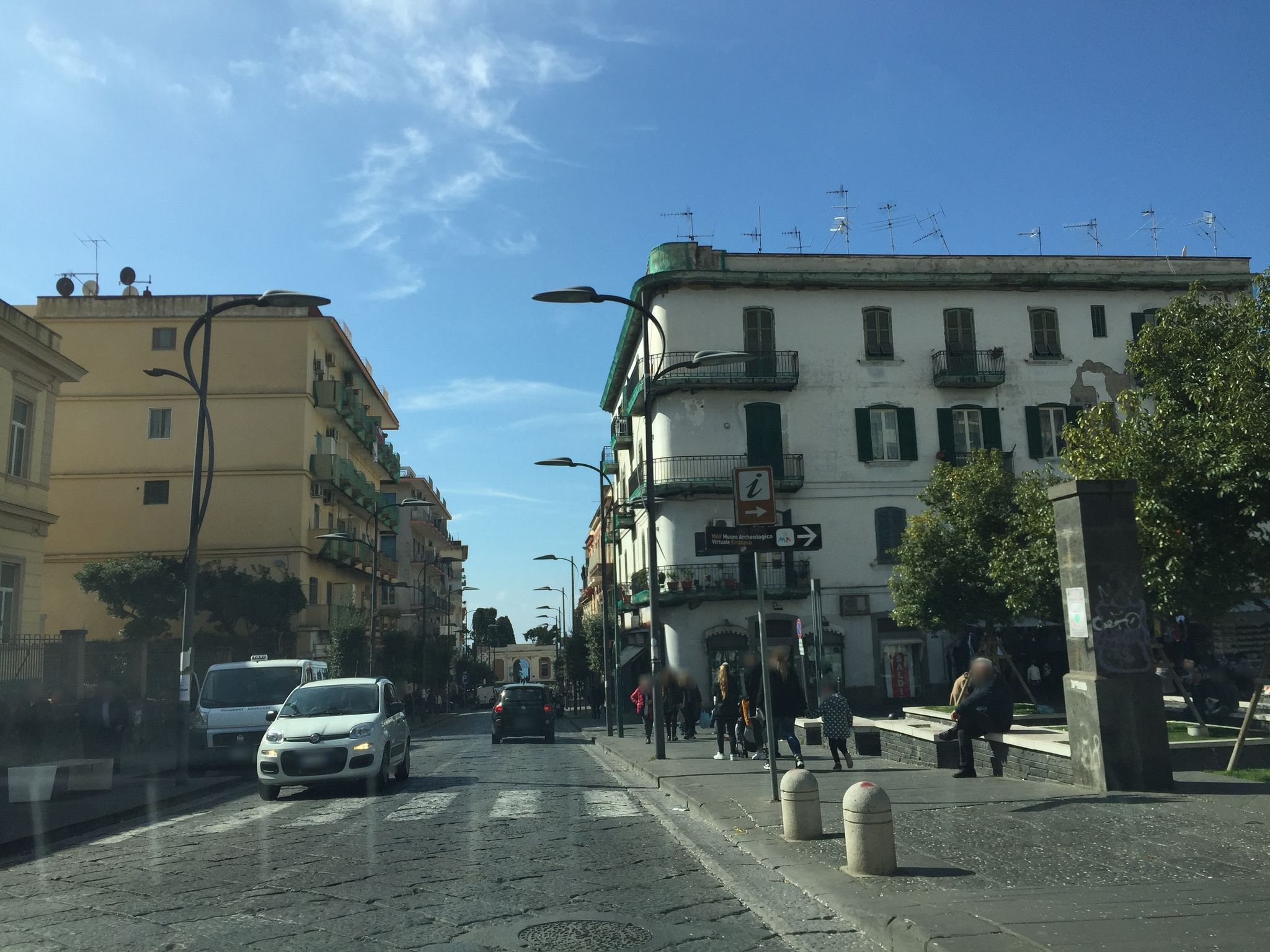 Street view of Ercolano