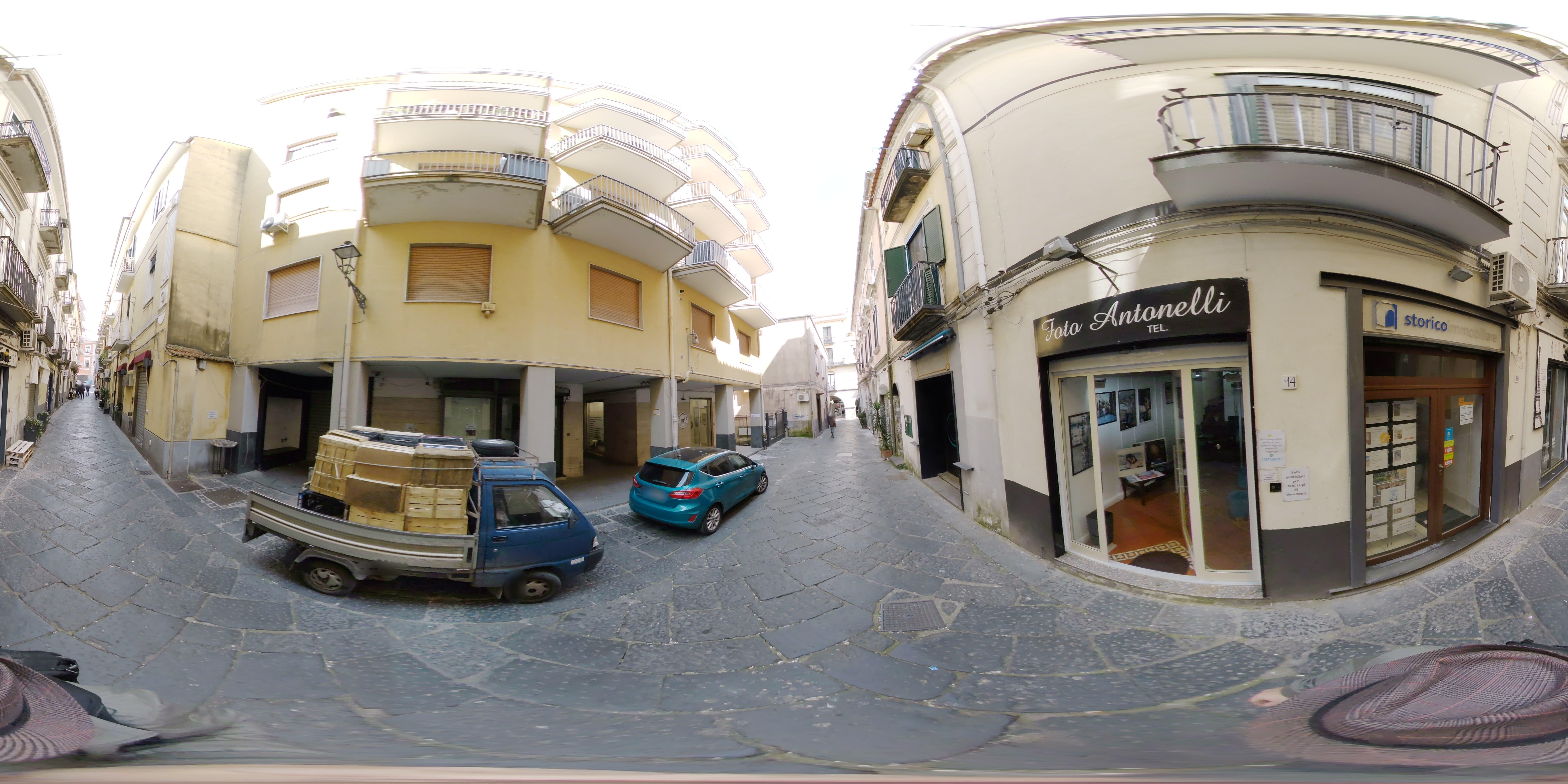 Street view of Cava Dè Tirreni