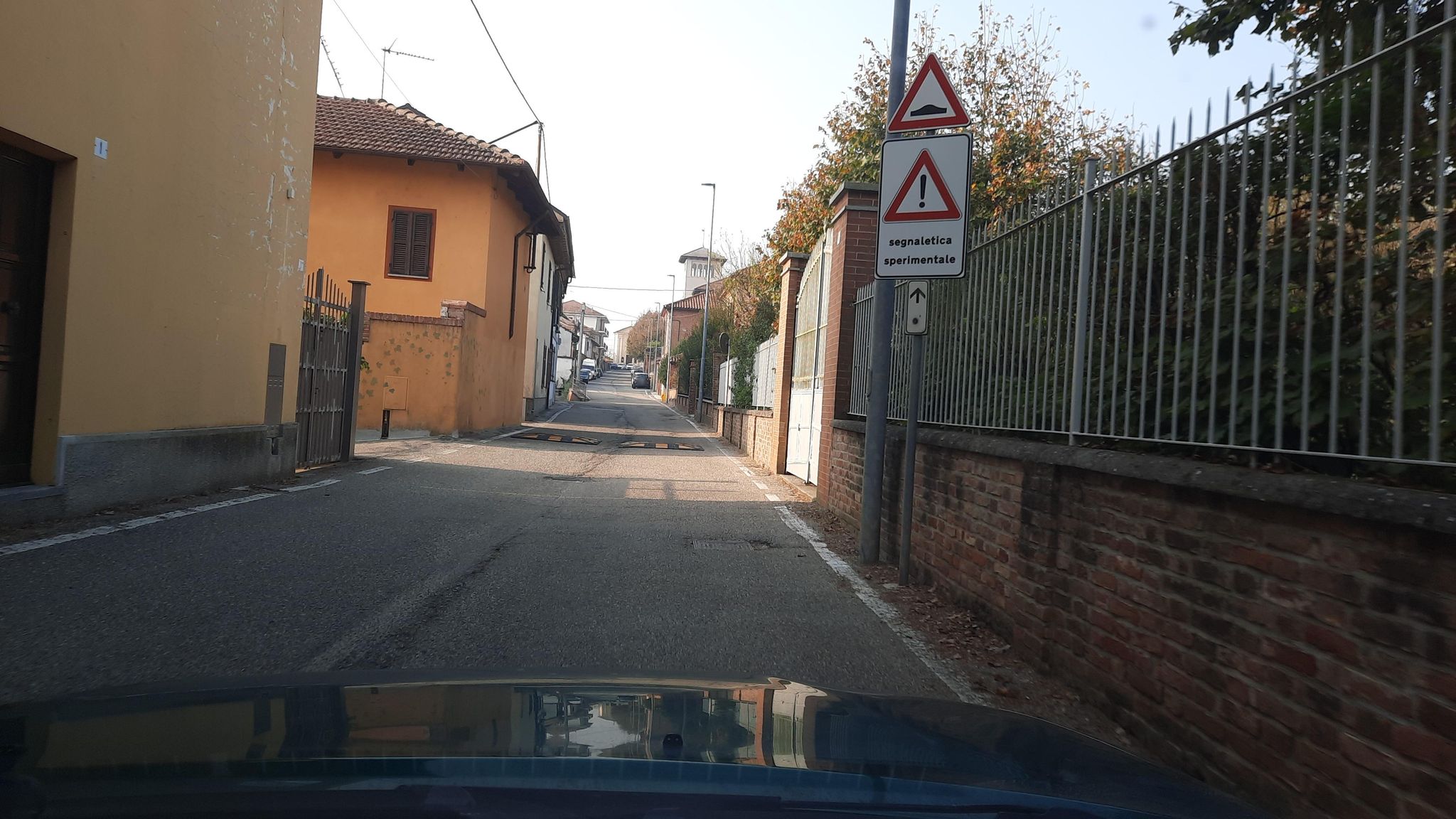 Street view of Villafranca d'Asti