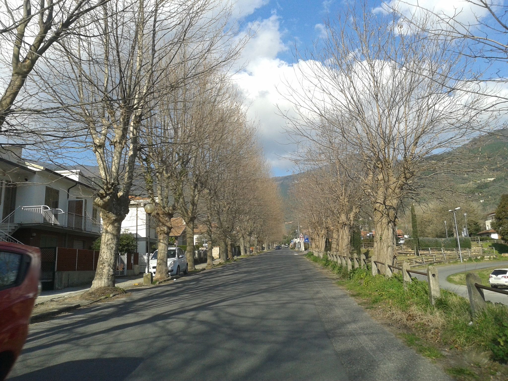 Street view of Calci
