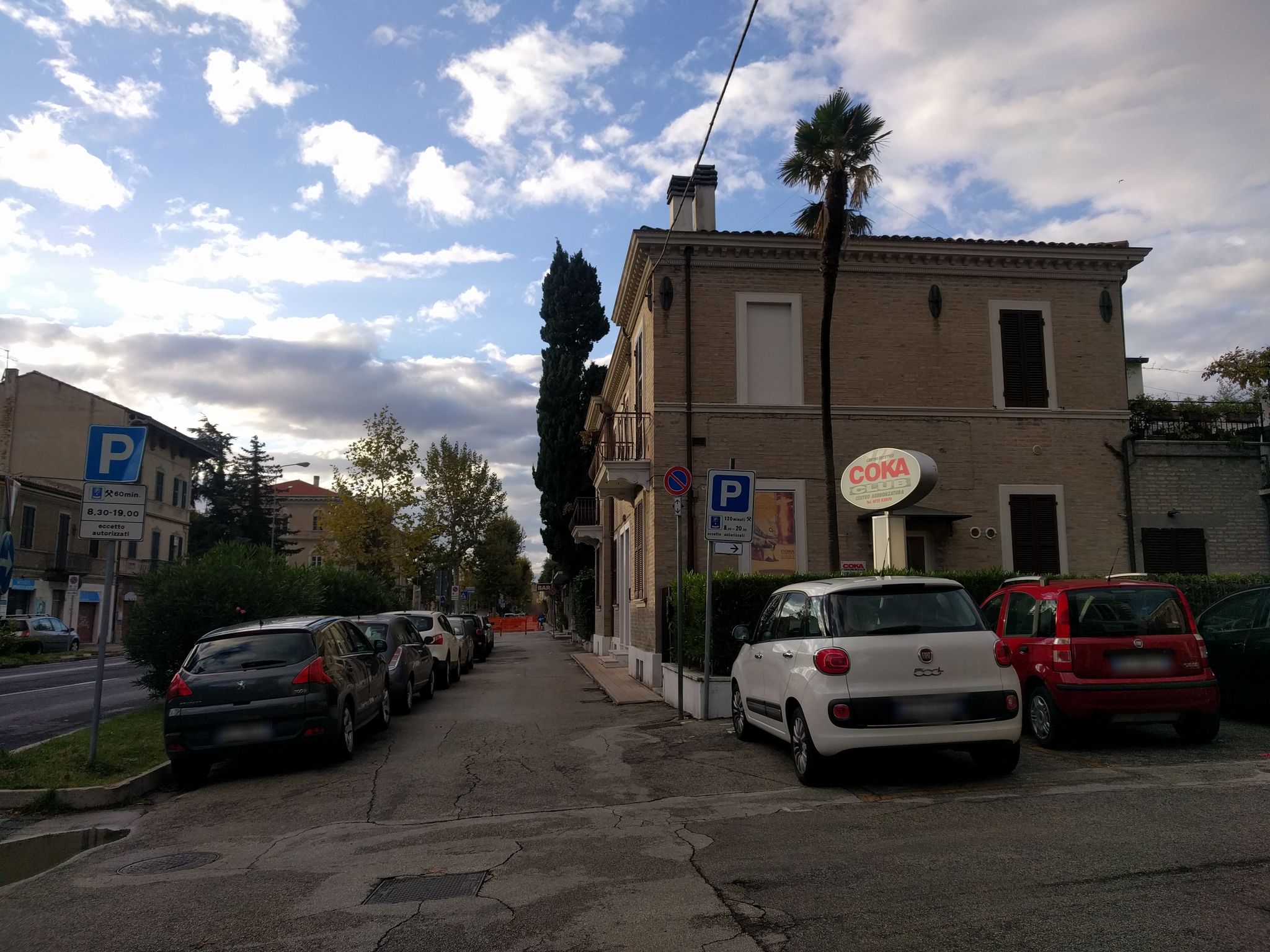 Street view of Fano