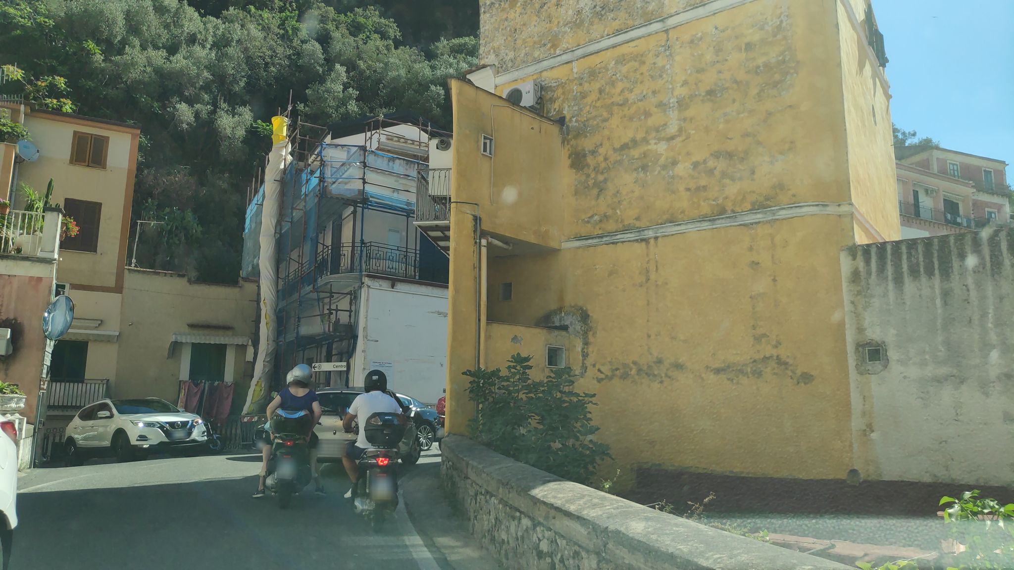 Street view of Cetara
