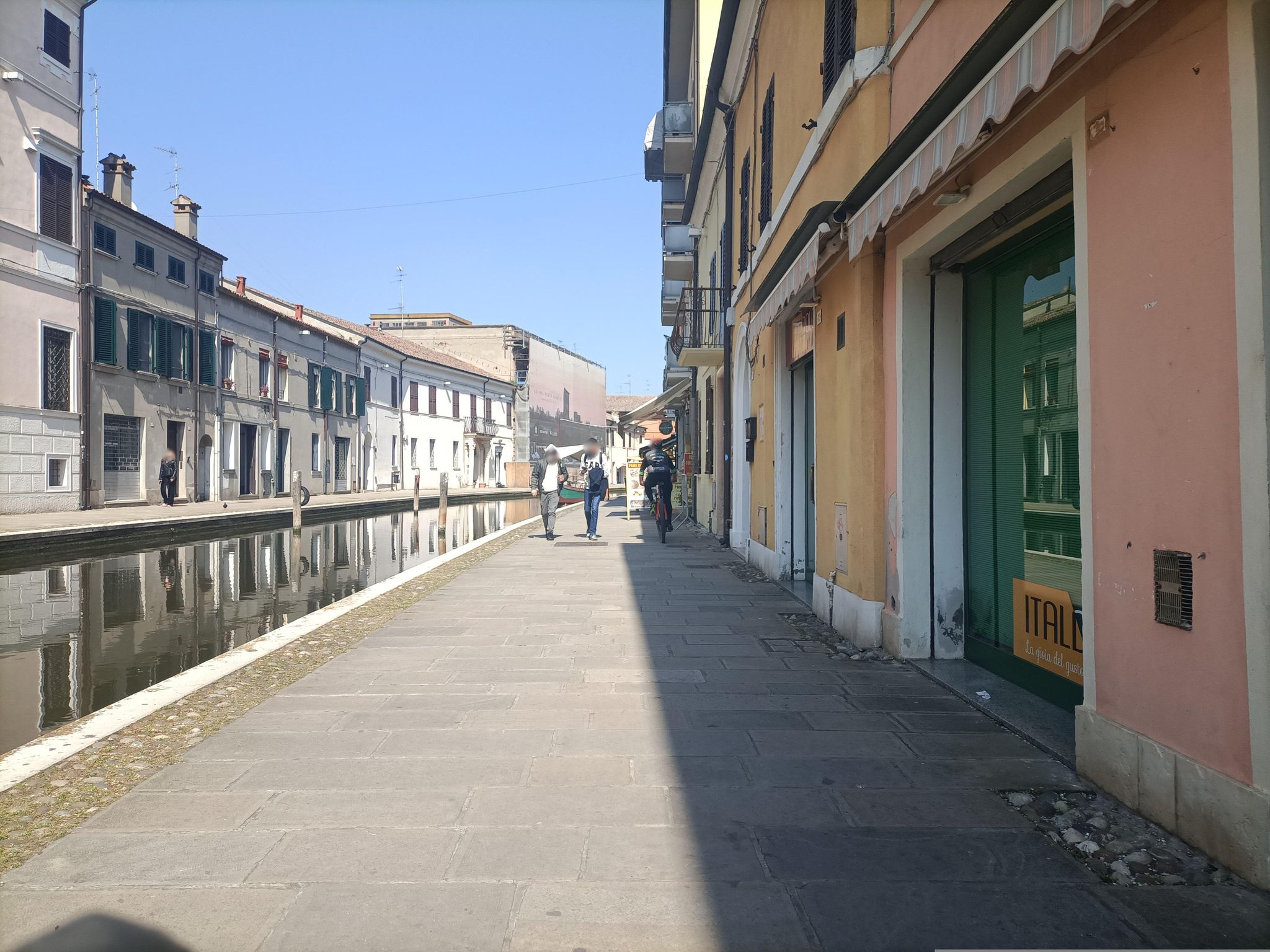 Street view of Comacchio