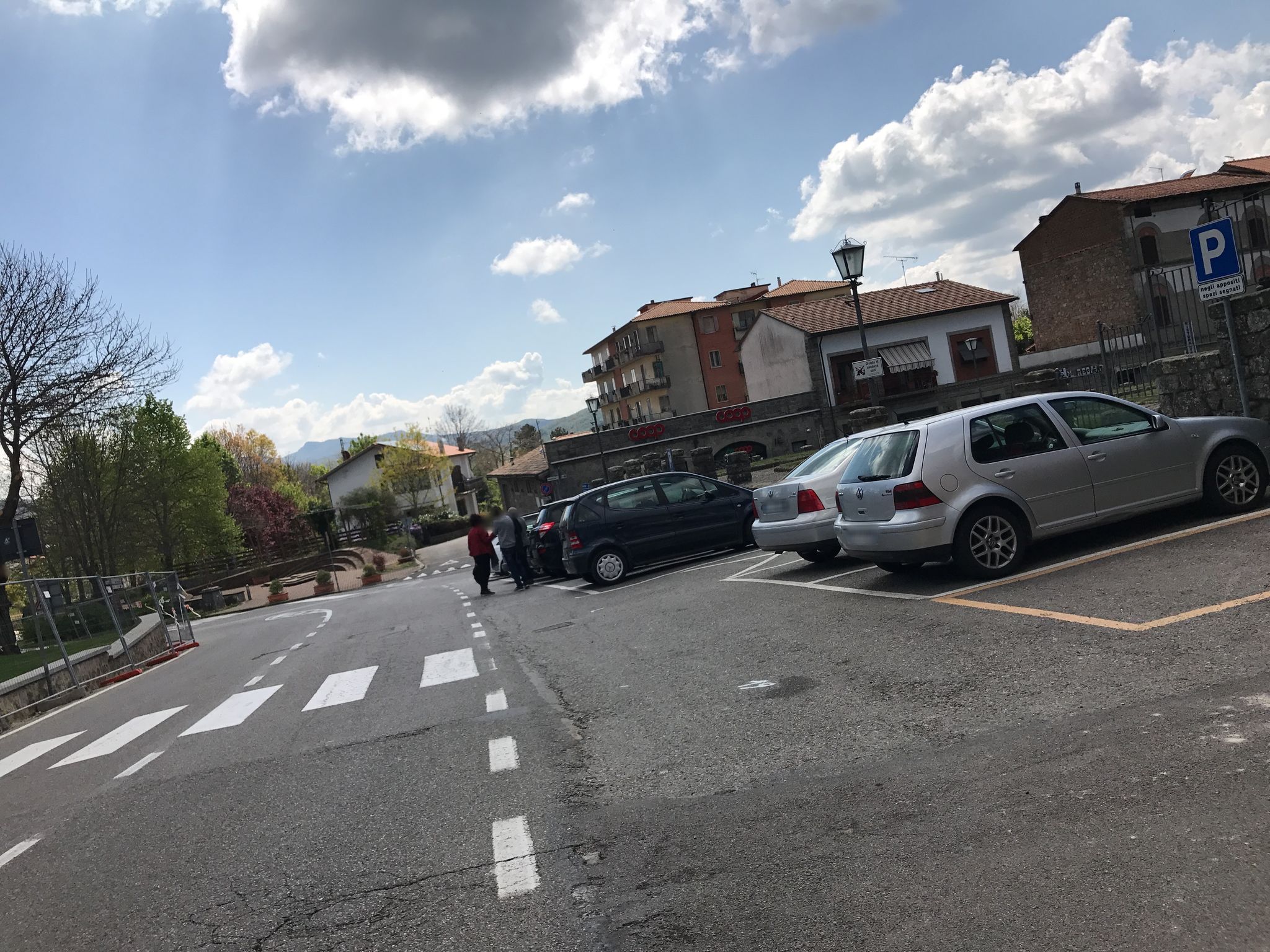 Street view of Santa Fiora